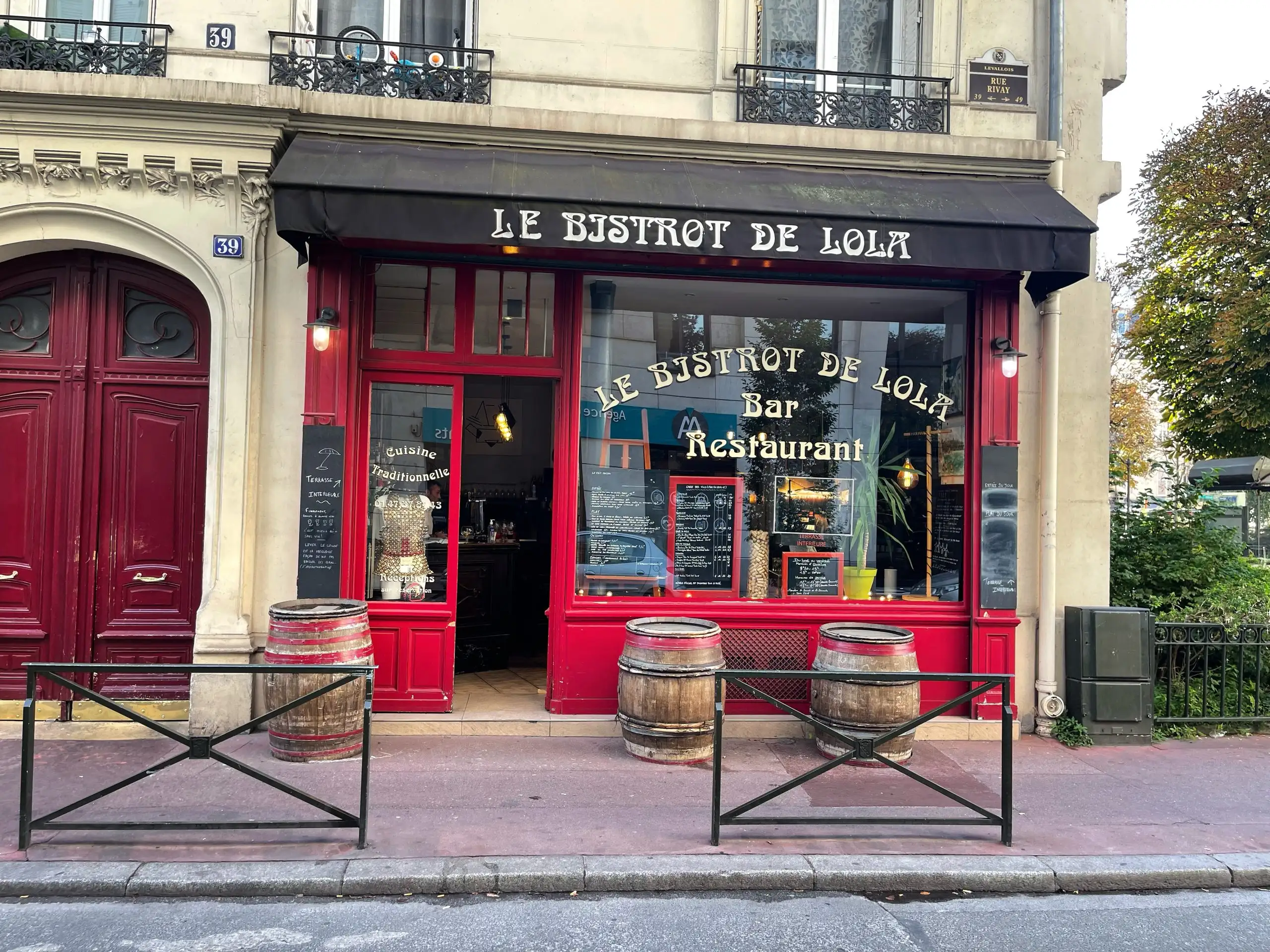 Le bistrot de Lola à Levallois-Perret