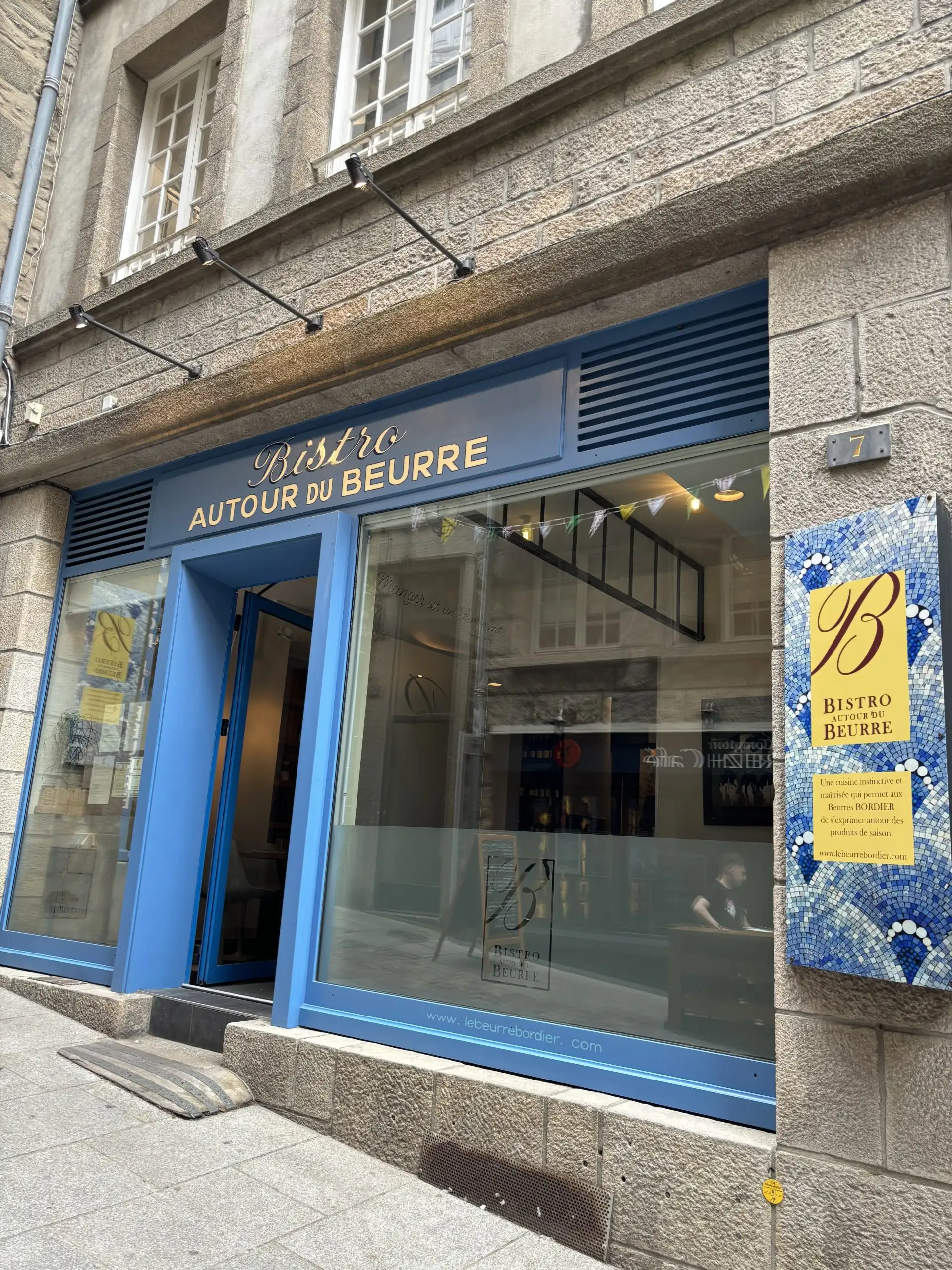 Bistro Autour du Beurre Bordier à Saint-Malo