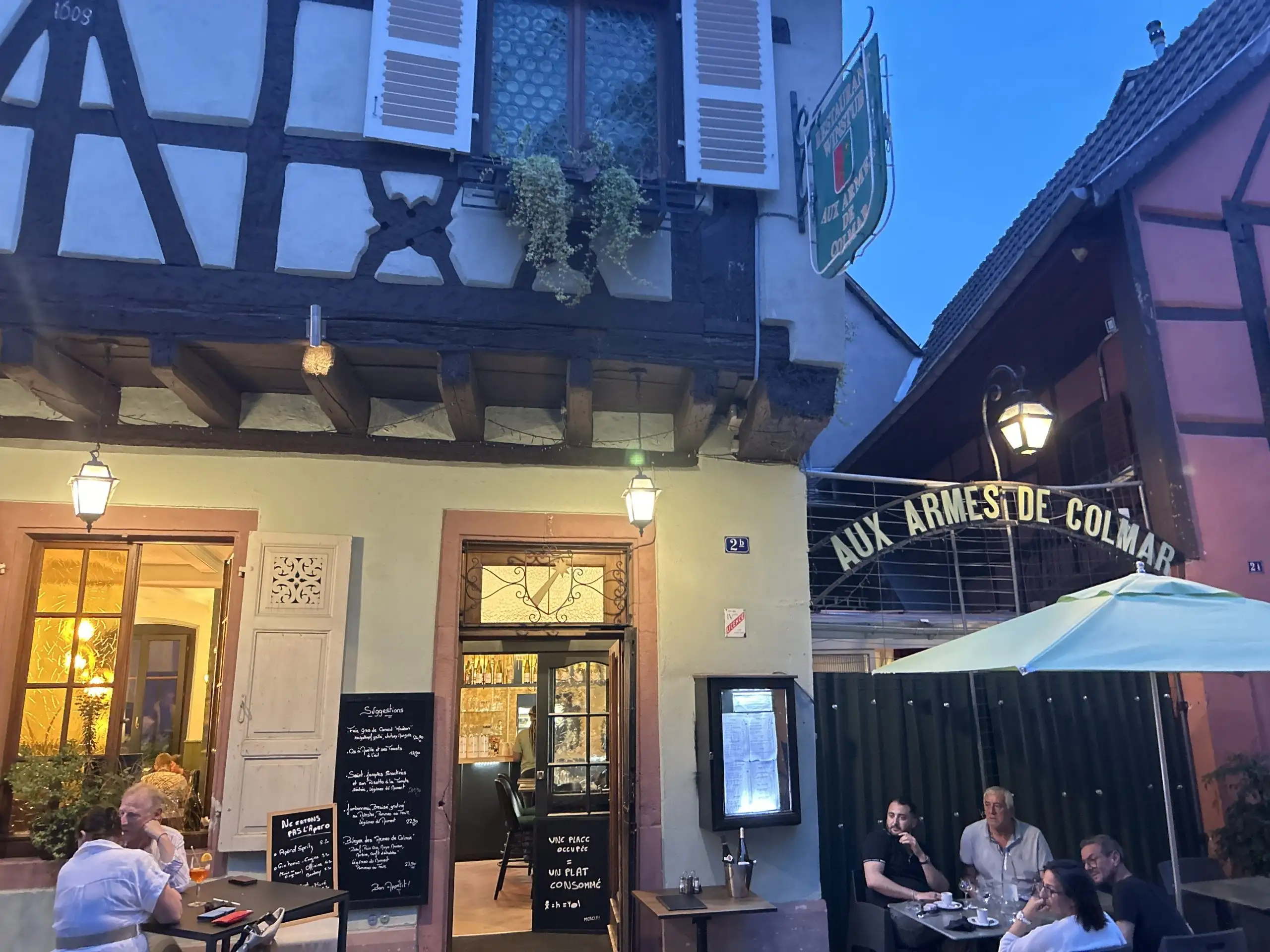 Aux Armes de Colmar à Colmar
