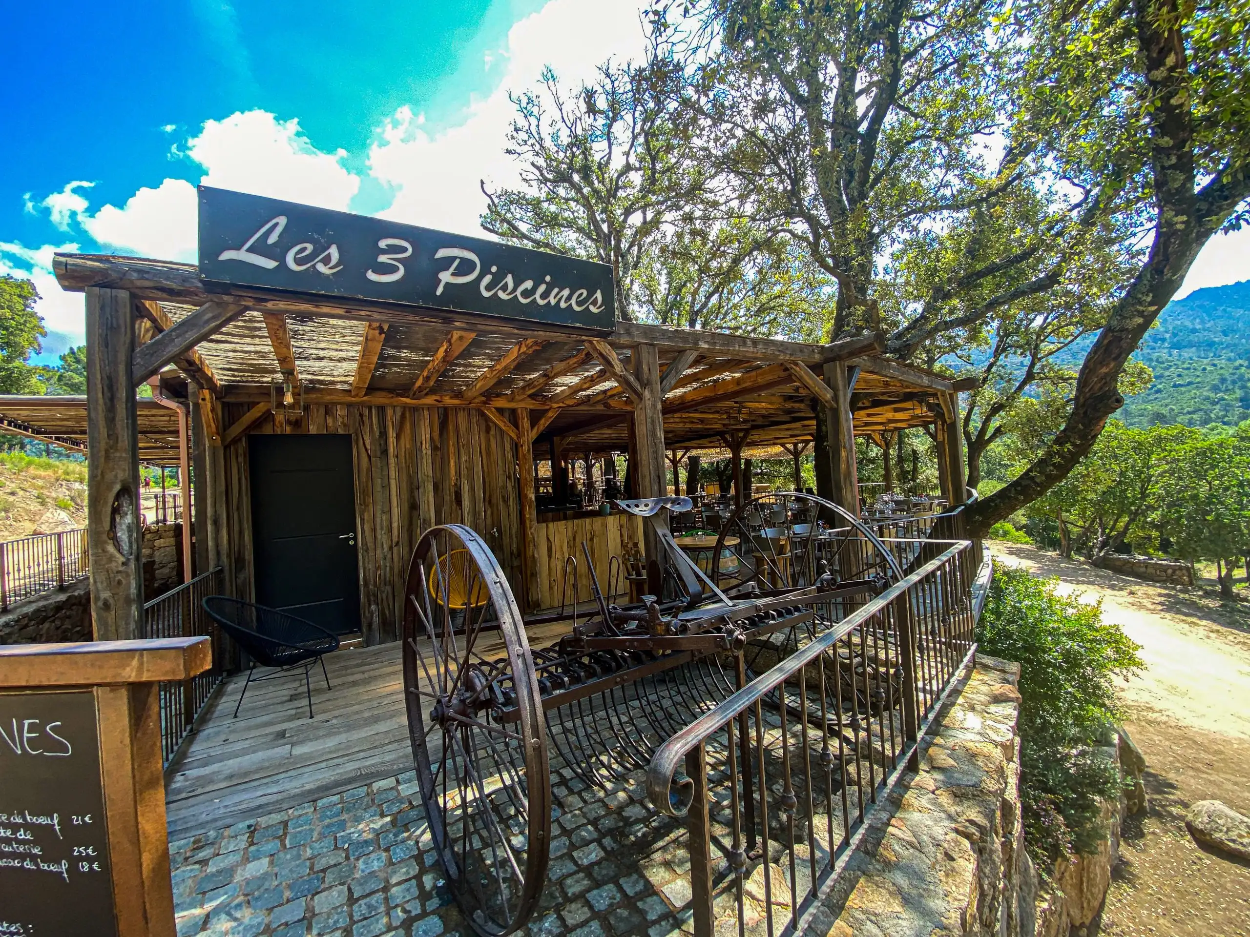 Les 3 Piscines à Porto-Vecchio