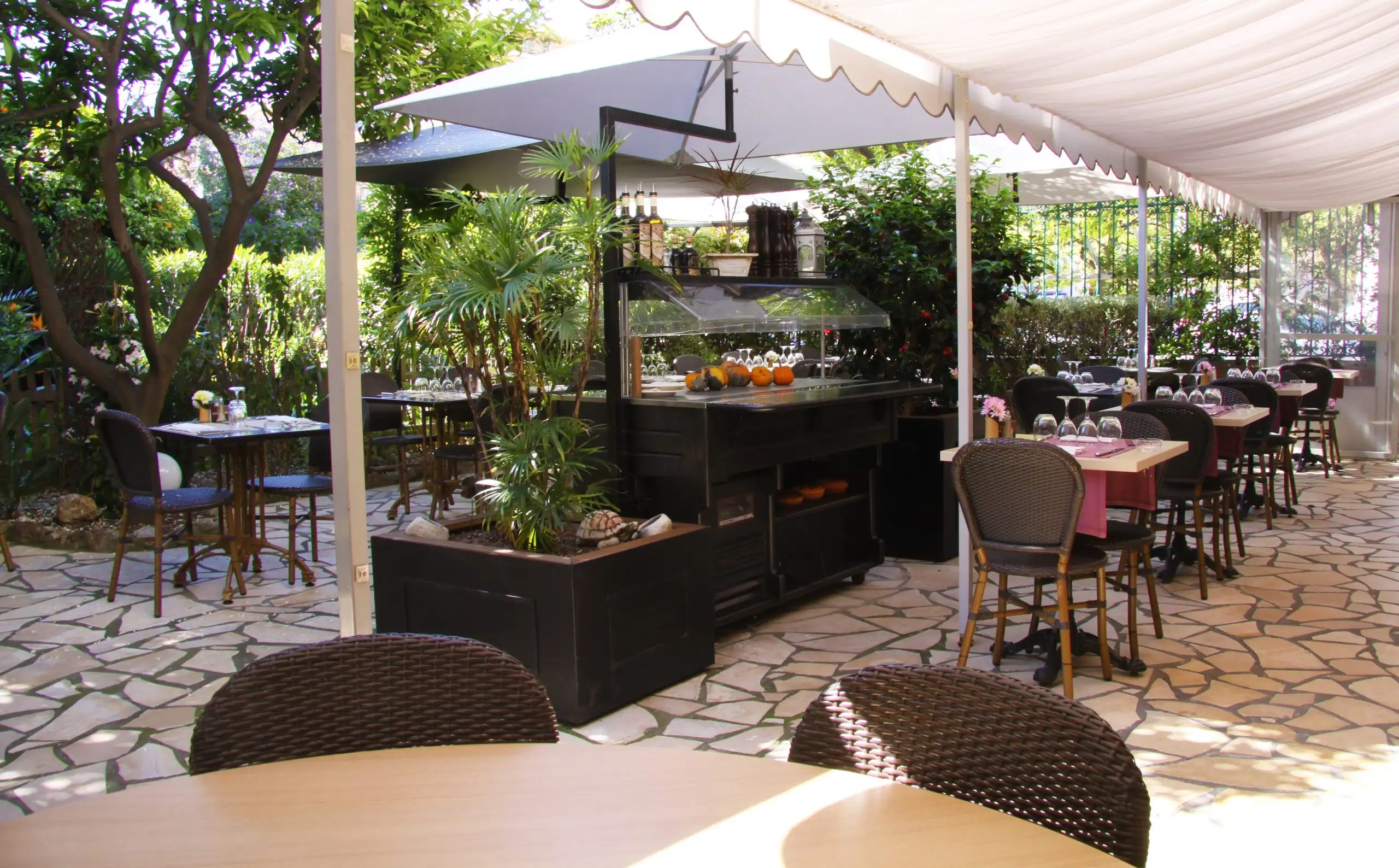 Le bistrot des jardins à Menton
