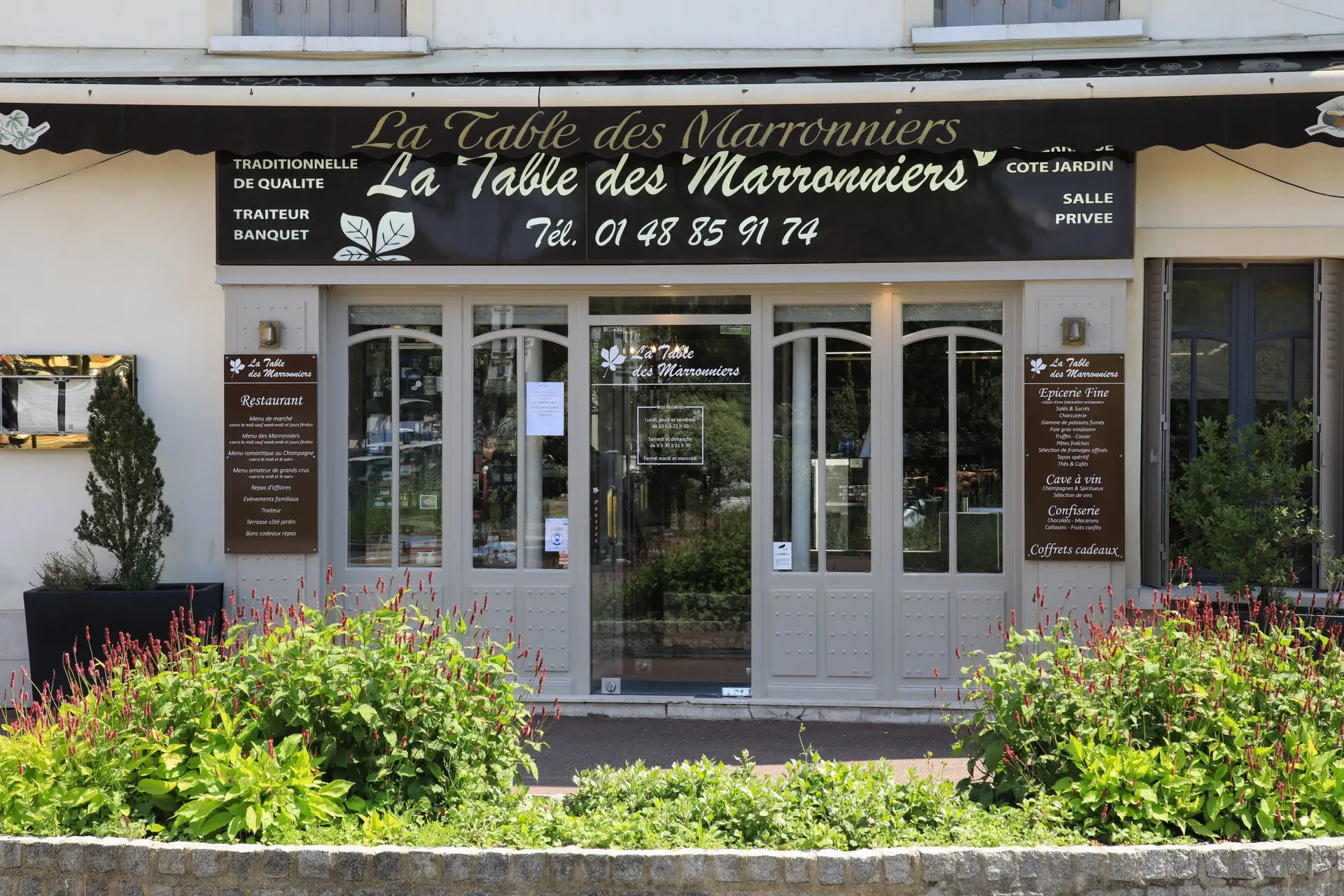 La Table des Marronniers à Saint-Maur-des-Fossés