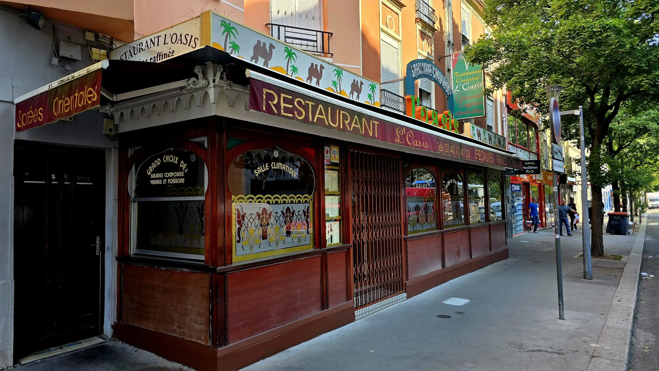 Restaurant L'Oasis à Saint-Ouen-sur-Seine