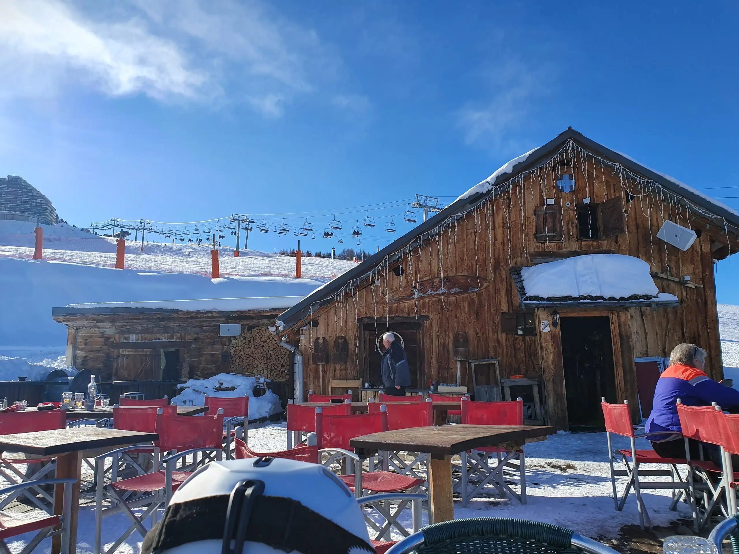 Au bon vieux temps à La Plagne Tarentaise