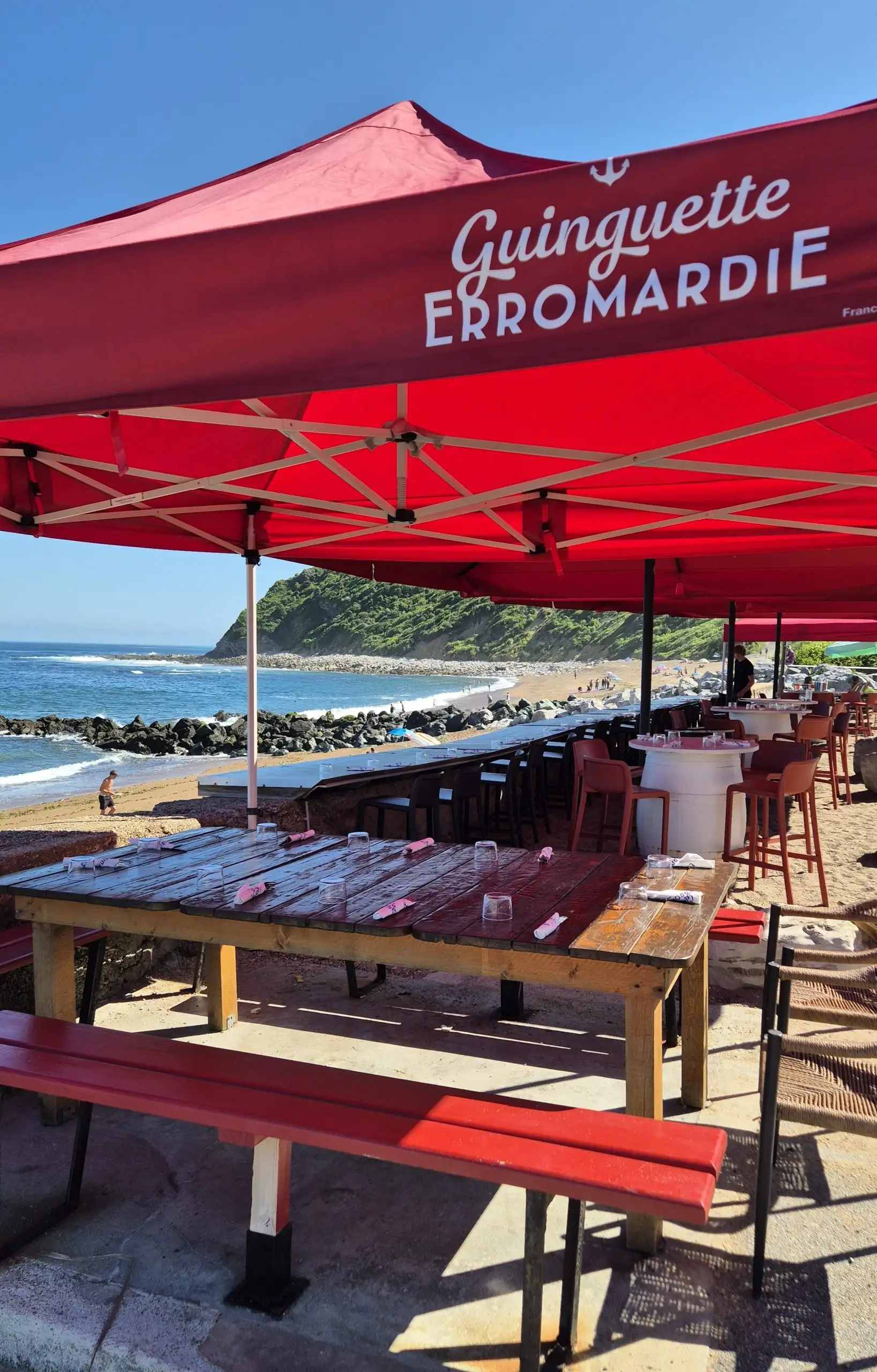 Guinguette Erromardie à Saint-Jean-de-Luz
