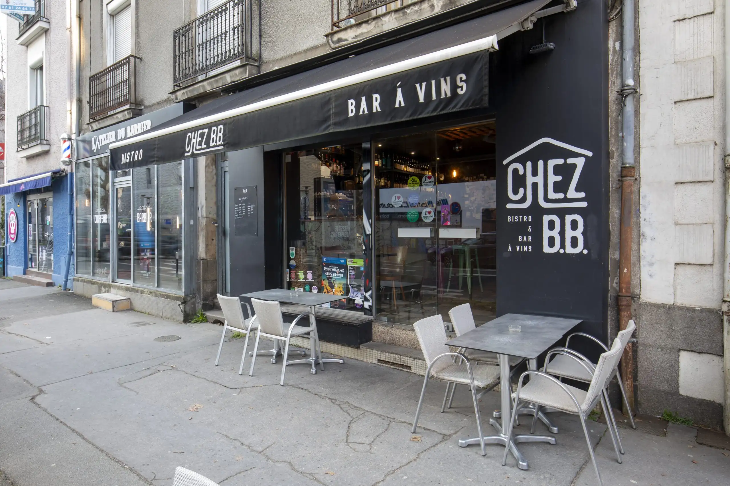 Chez B.B. Bistro et Bar à vins à Nantes