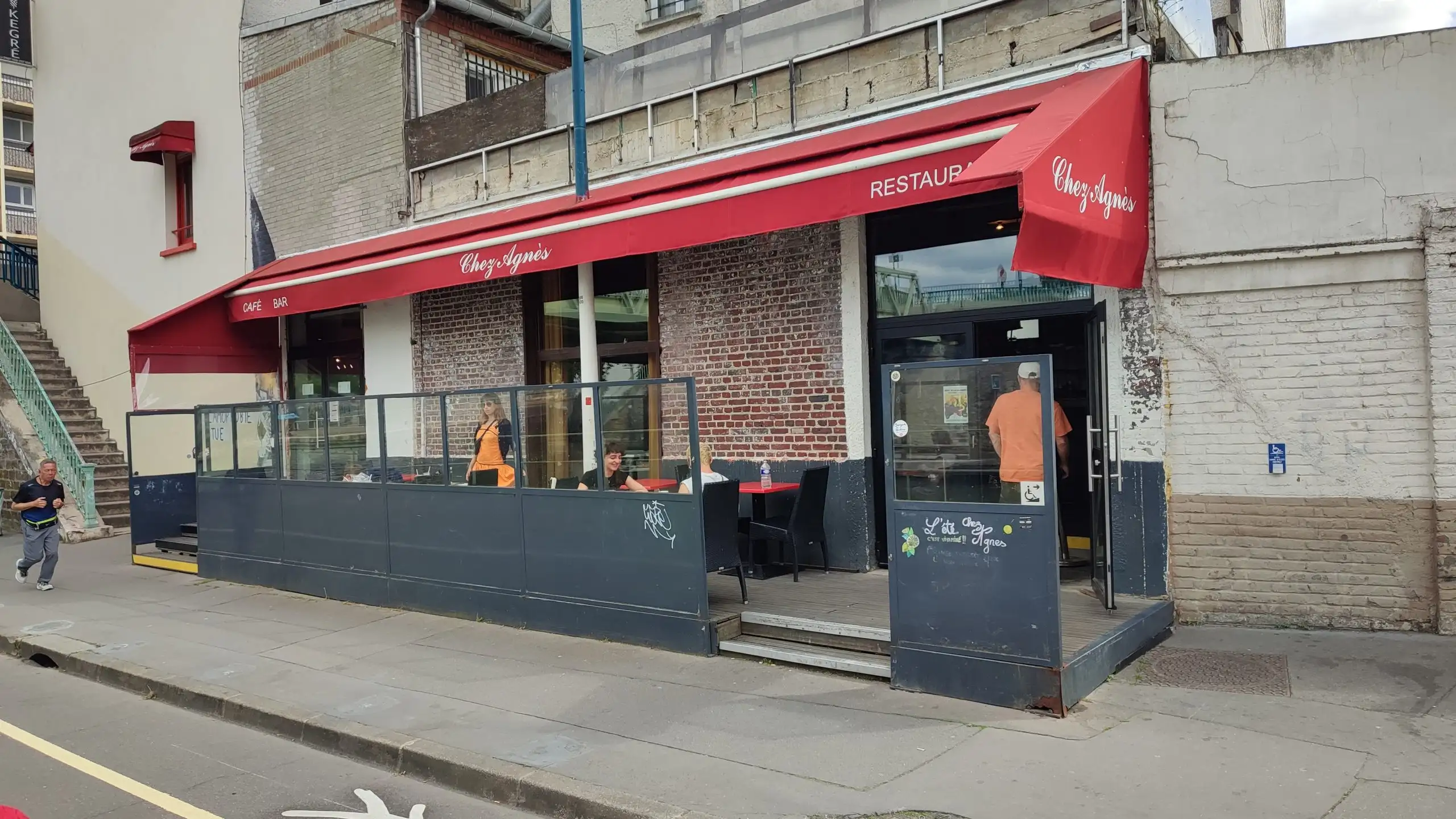 Chez Agnes - Restaurant Au bord de l'eau à Pantin