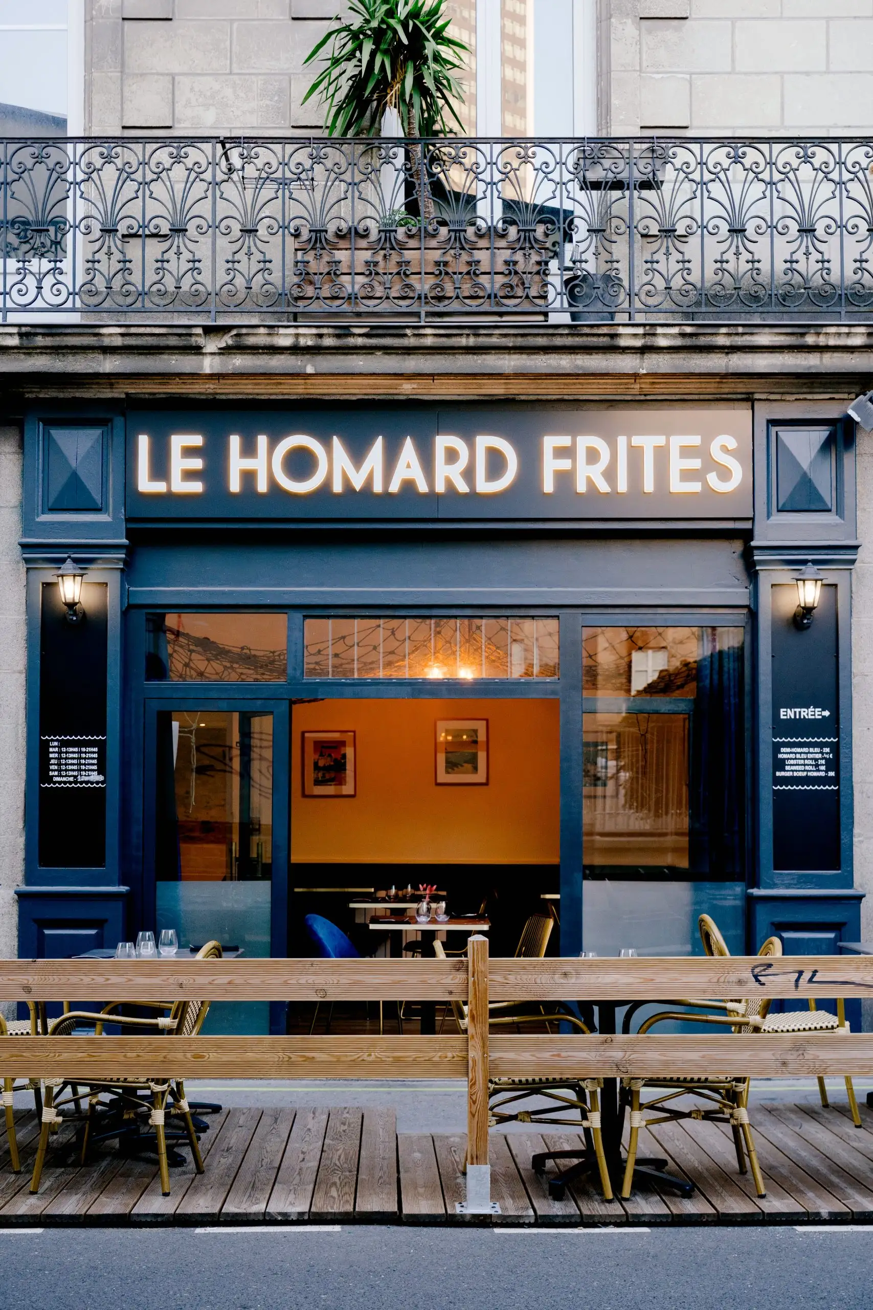 Le Homard Frites - Restaurant Nantes à Nantes