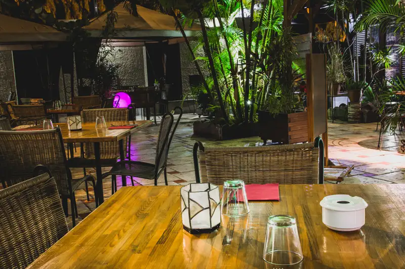 Restaurant Terranga Terrasse à Saint-Paul