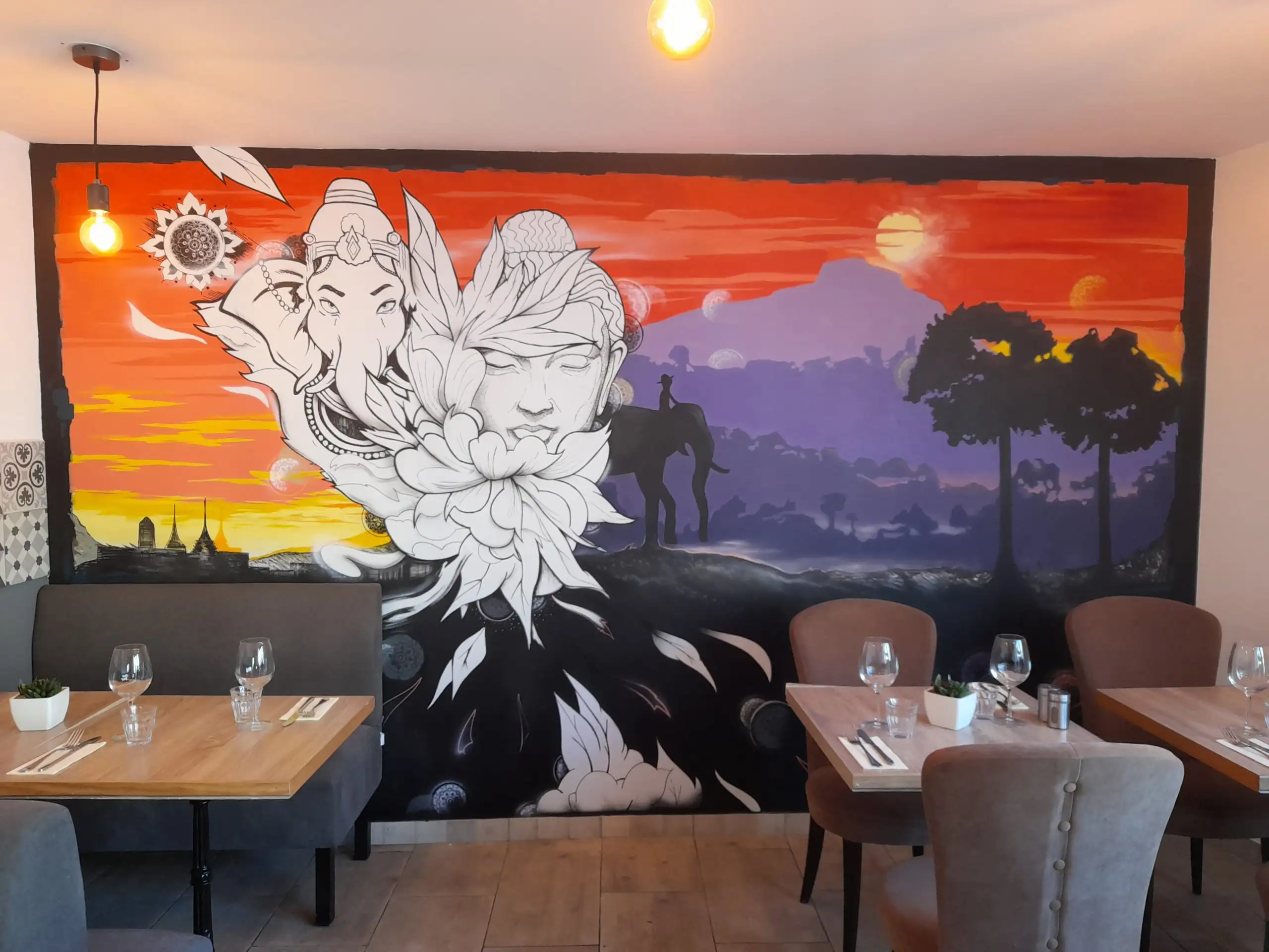 La table thaïlandaise à Martigues