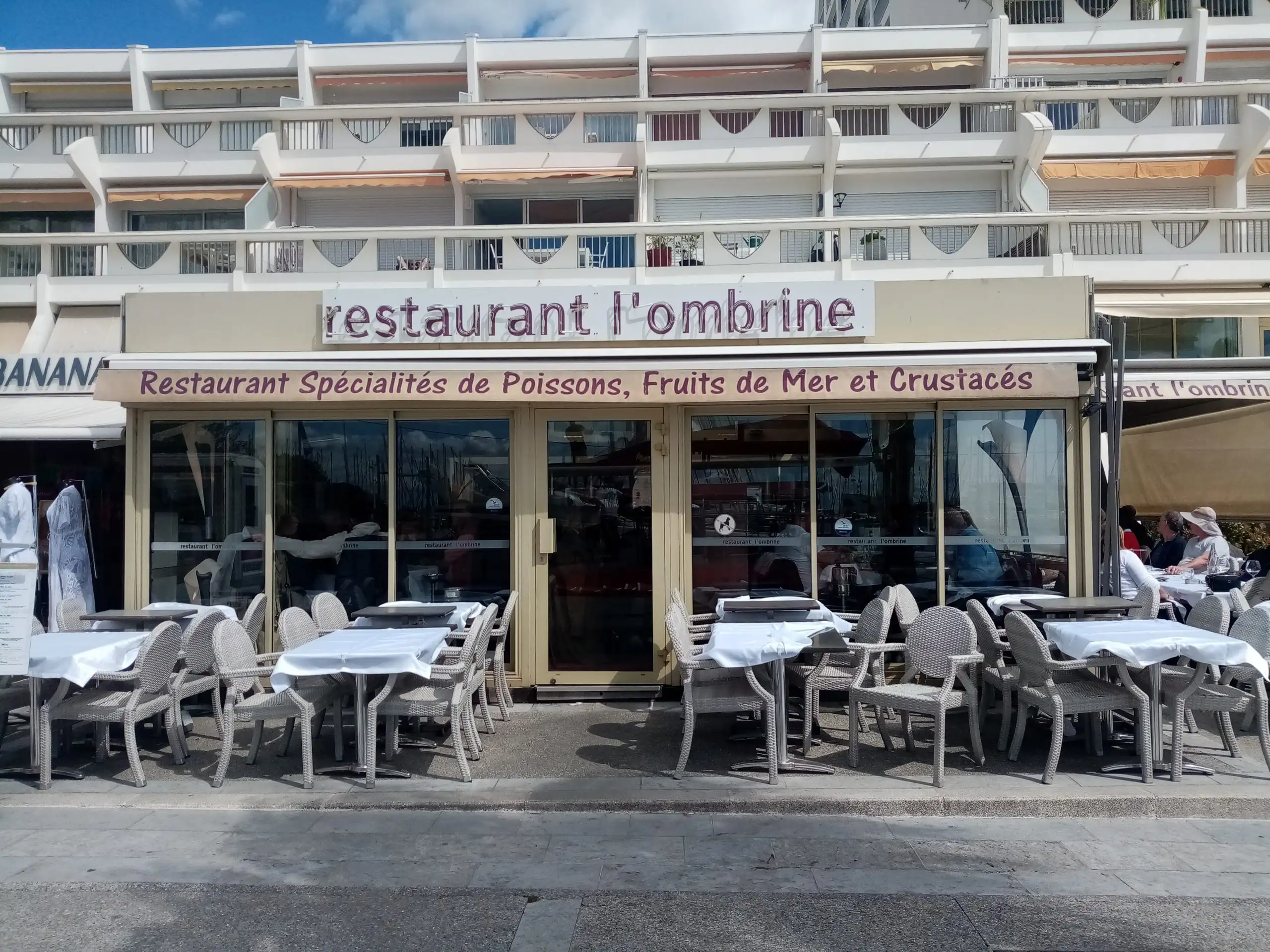 L'Ombrine à La Grande-Motte