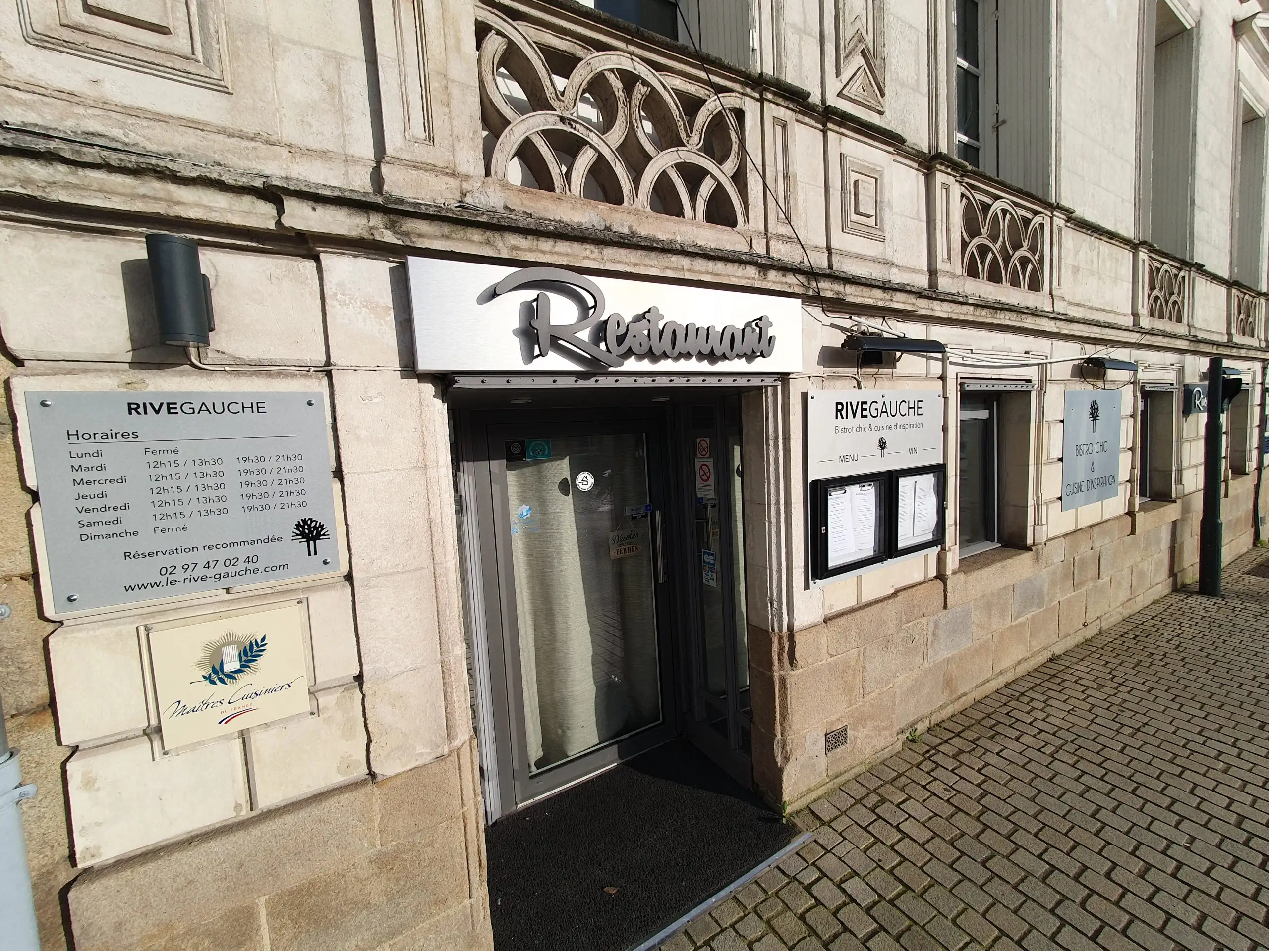 Restaurant Rive gauche à Vannes