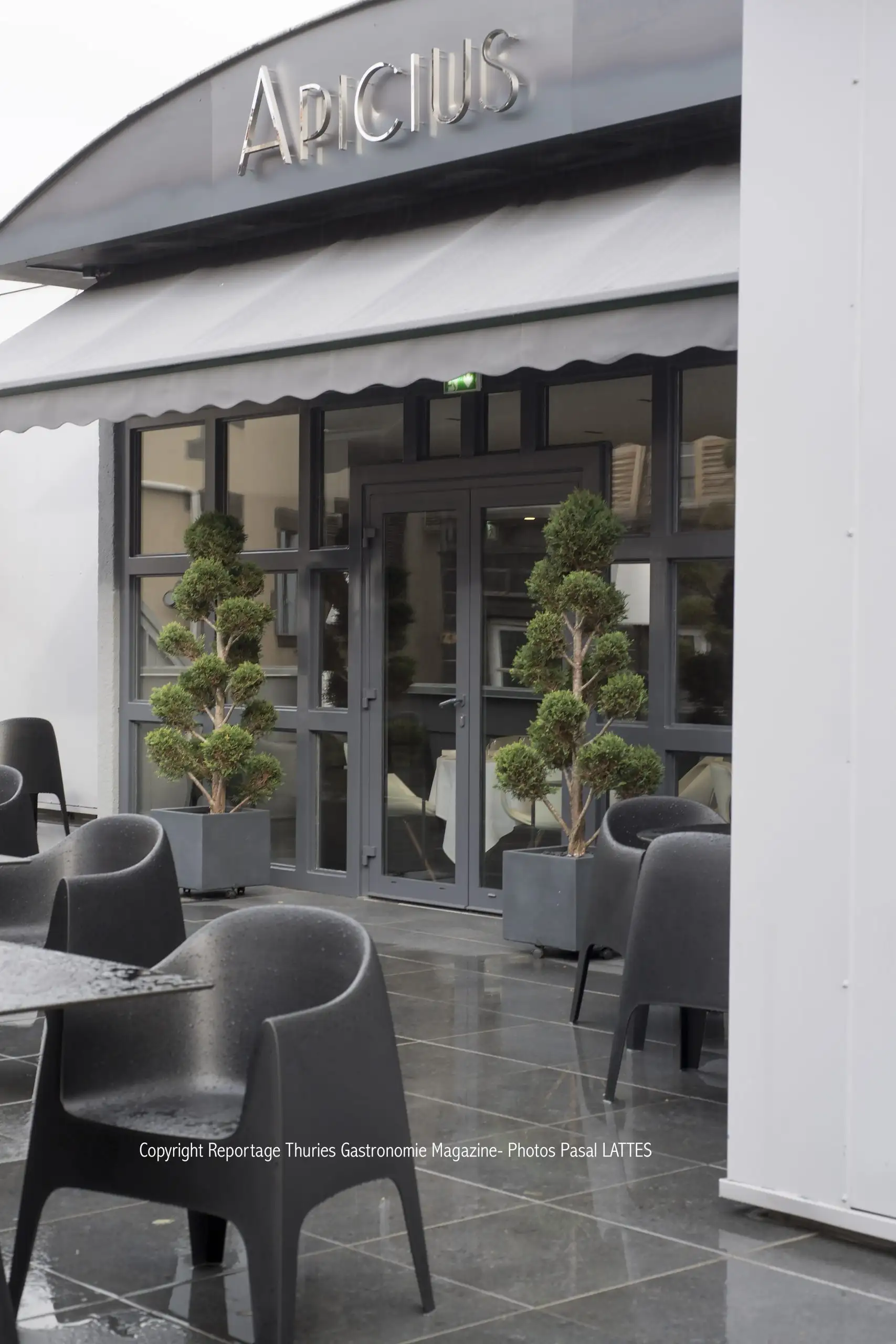 Restaurant Gastronomique Apicius étoilé Michelin à Clermont-Ferrand