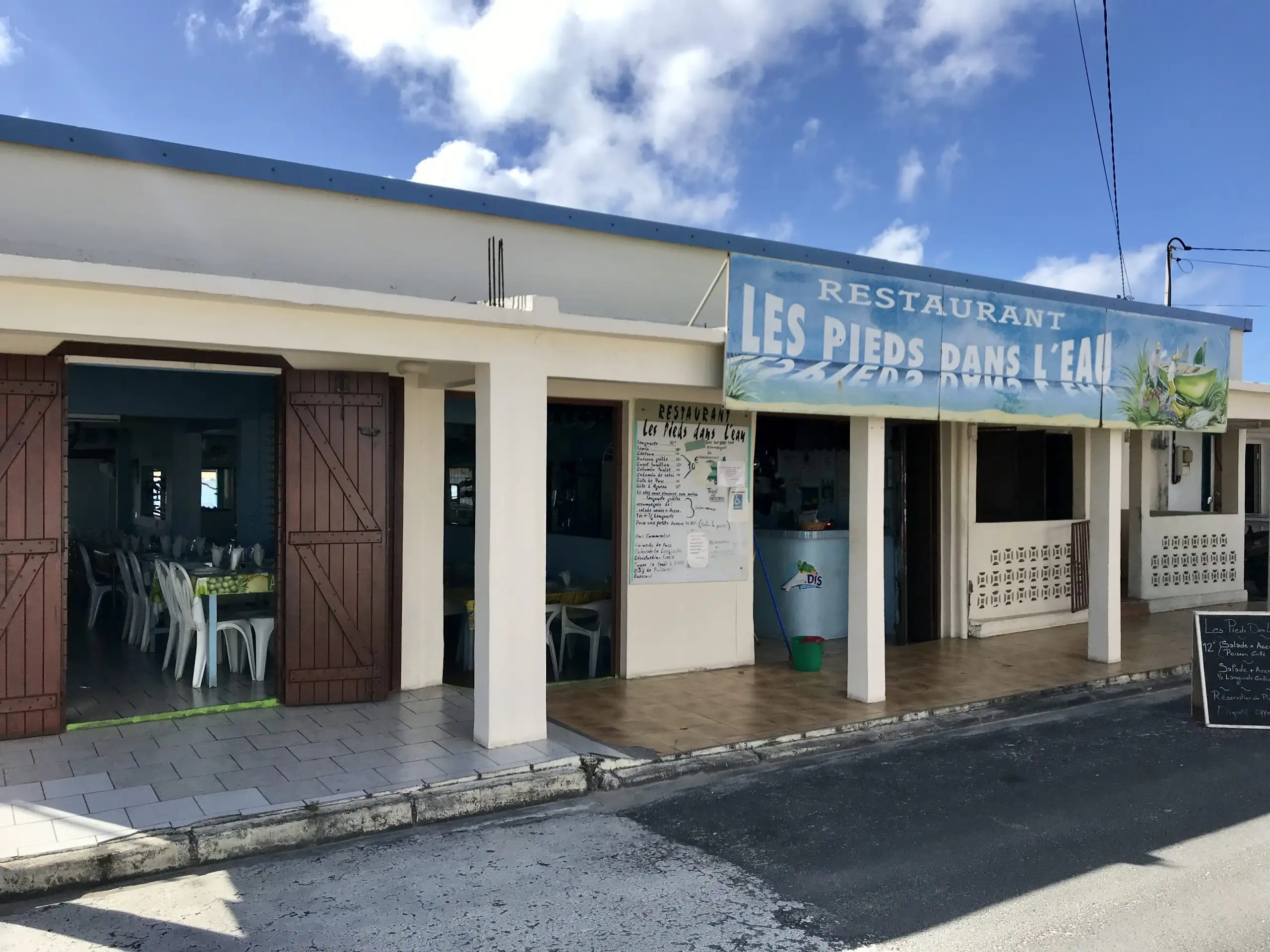 Les Pieds dans l'Eau à Saint-François