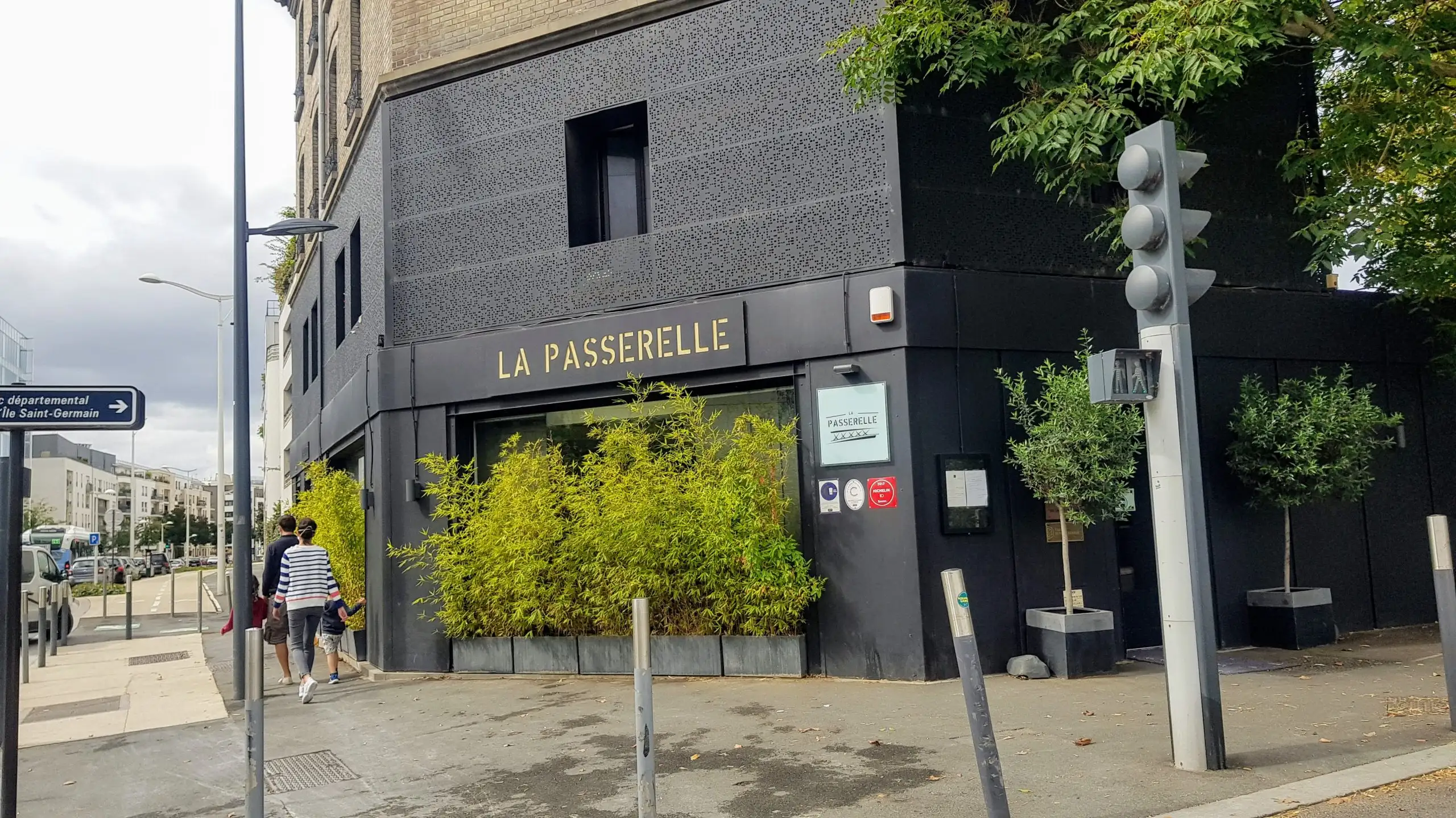 La Passerelle à Issy-les-Moulineaux