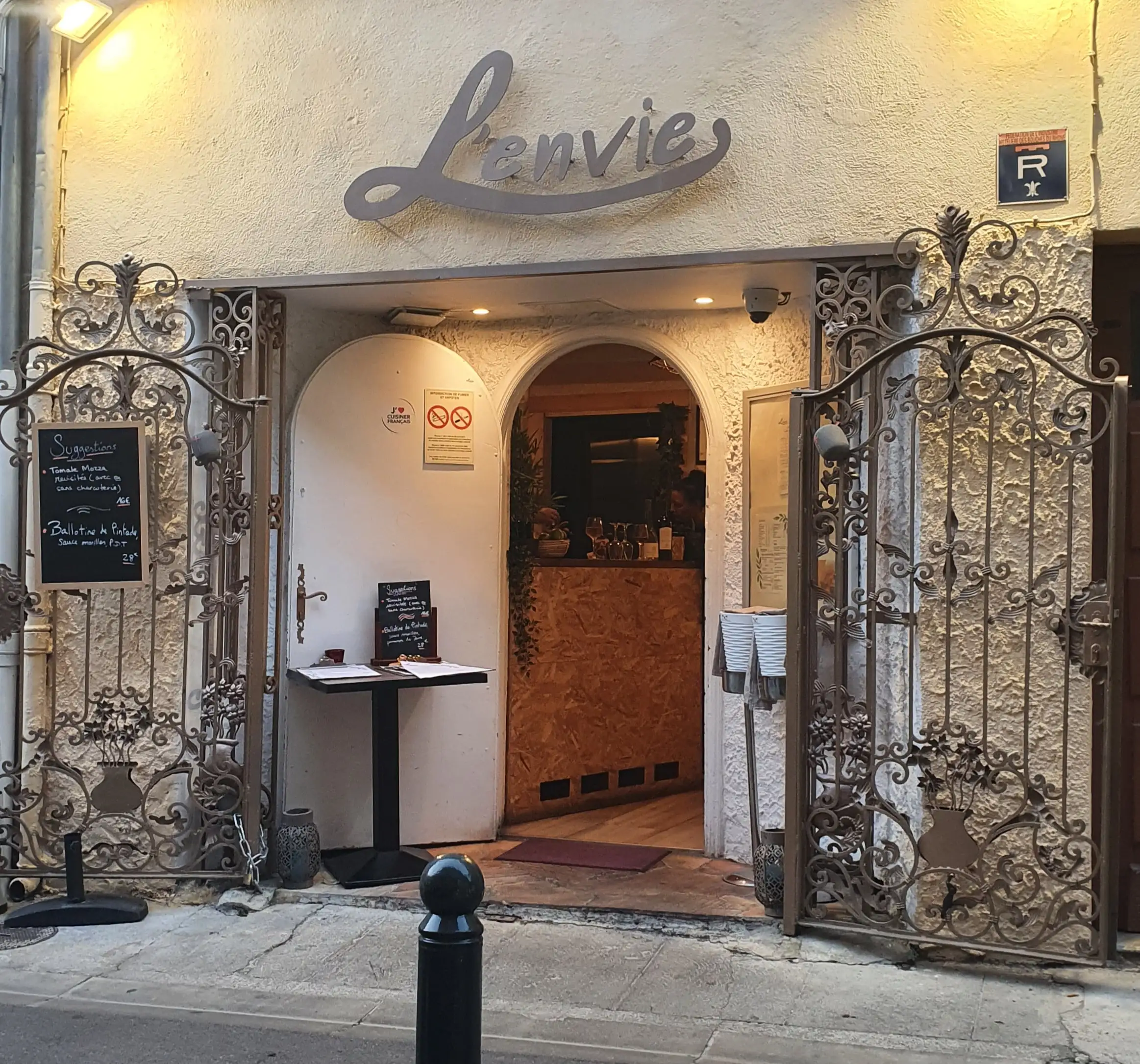 Restaurant l'envie à Aix-en-Provence