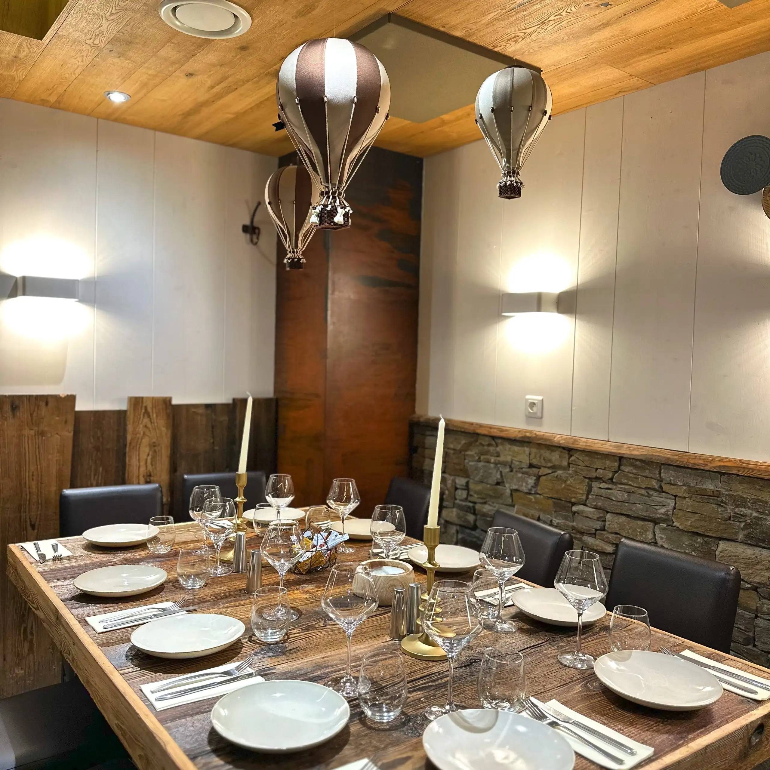 Restaurant La Table de Charlie à Courchevel