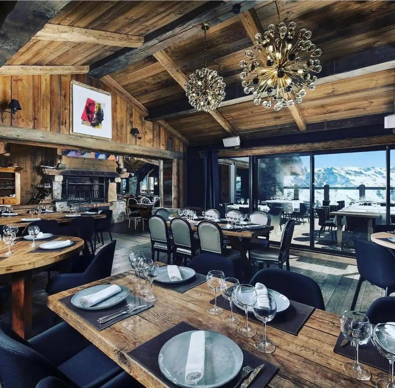 Restaurant Le Panoramic à Courchevel