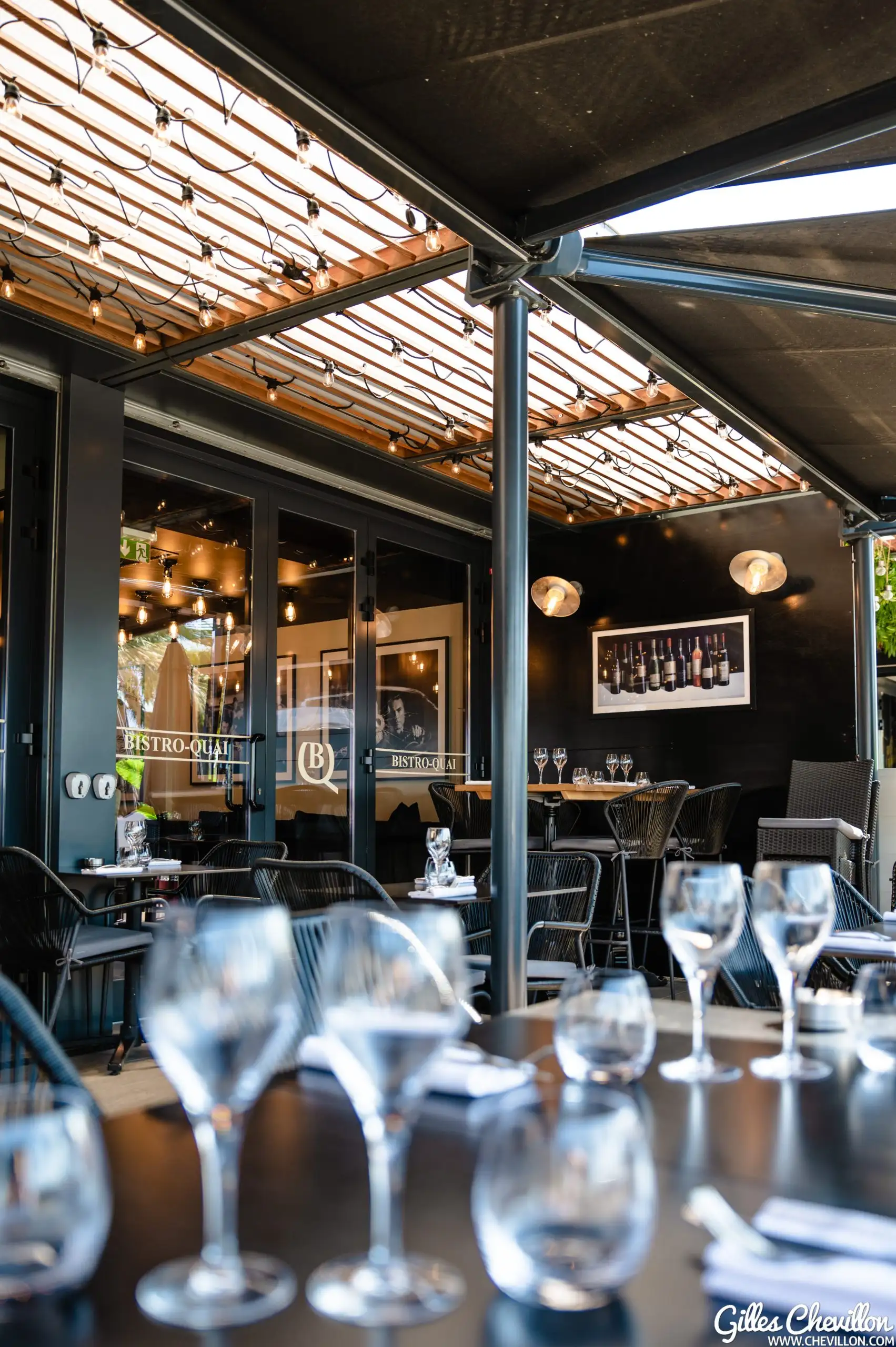 Bistro-quai à Saint-Laurent-du-Var