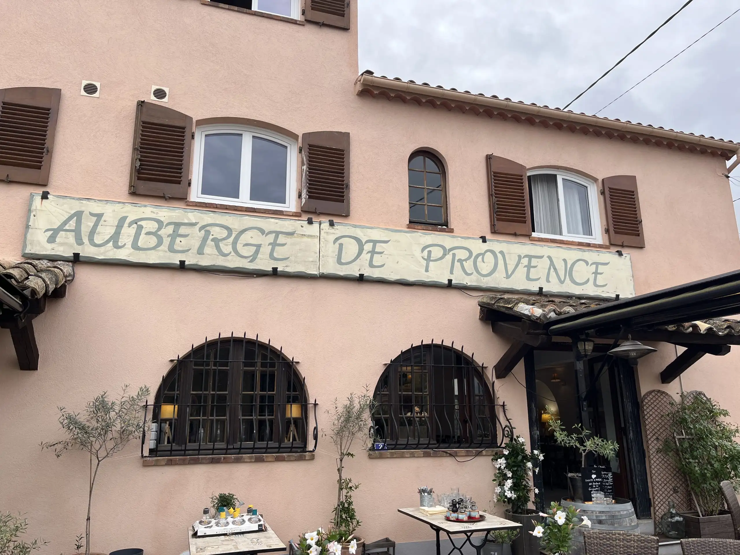 Auberge de Provence à Grasse