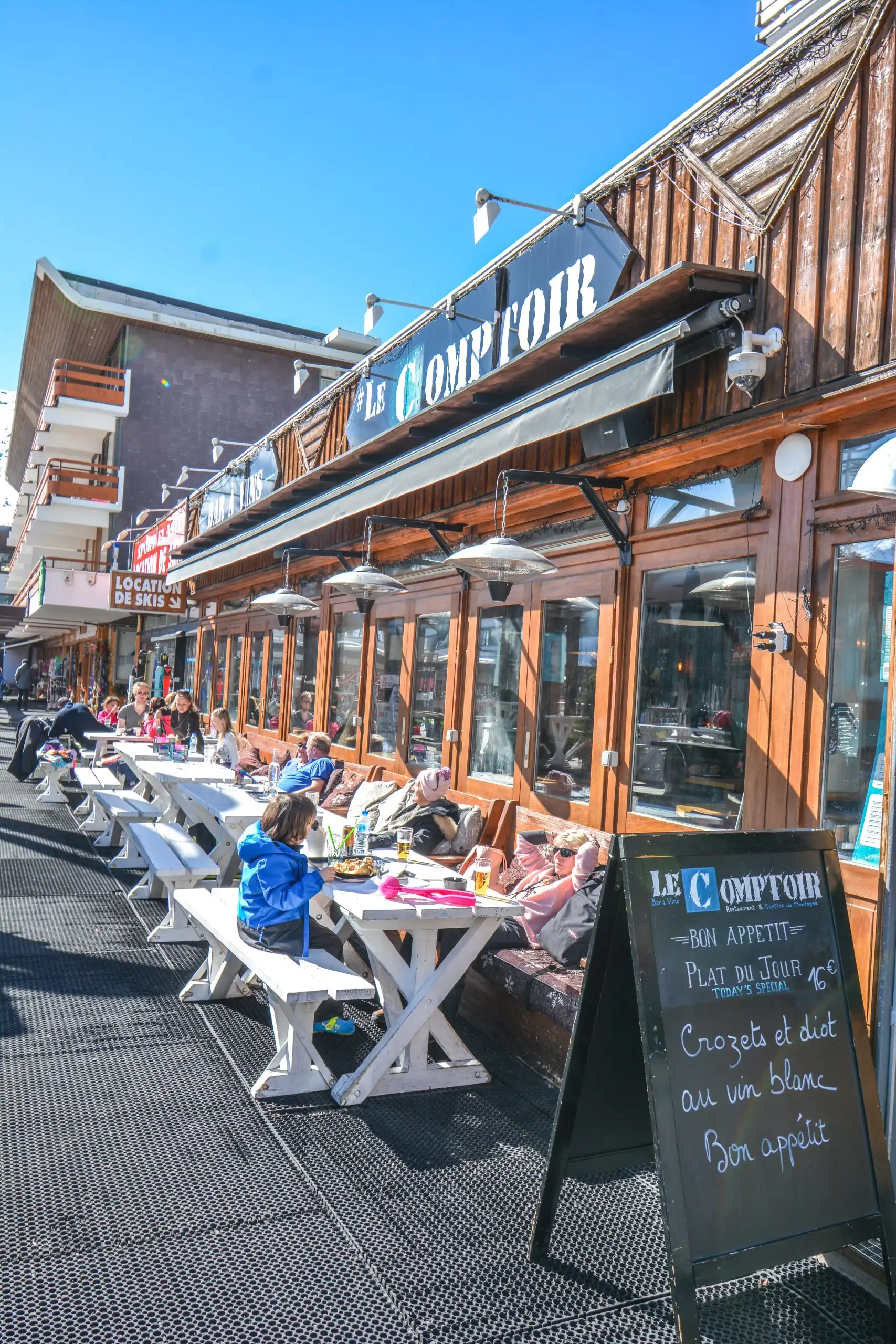 Le Comptoir à Les Belleville