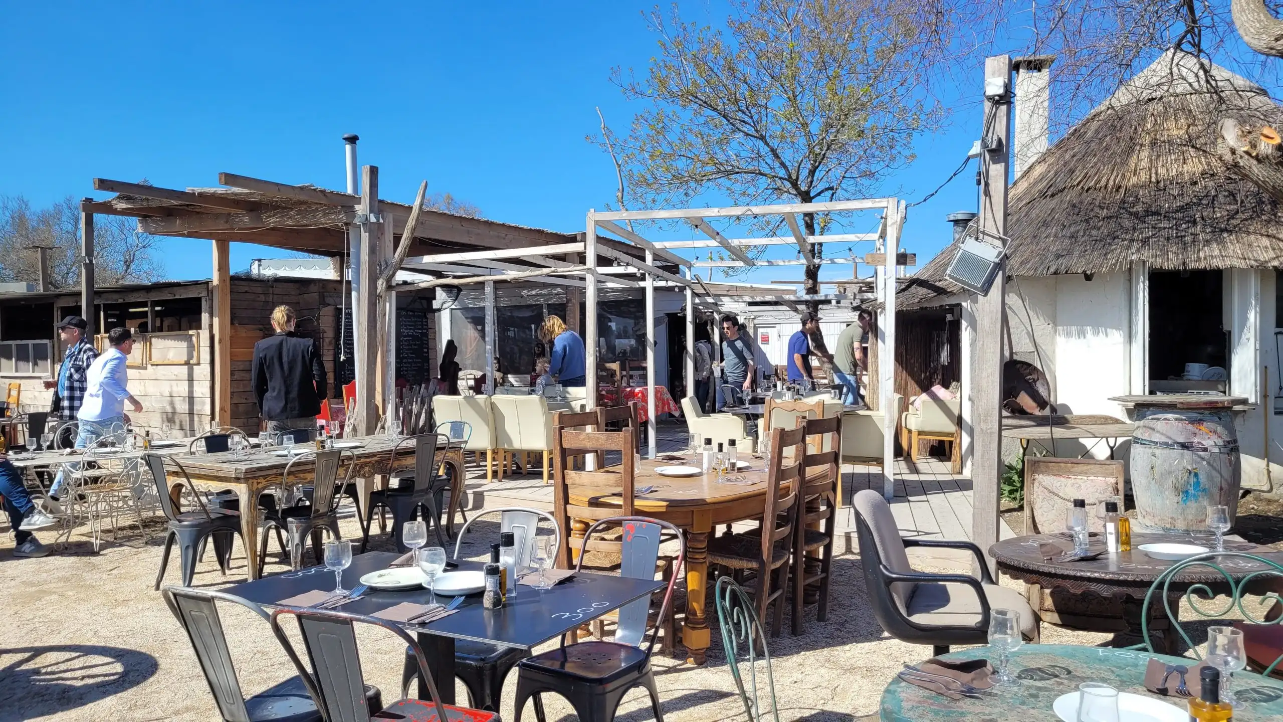 La cabane du pêcheur chez za à Saintes-Maries-de-la-Mer