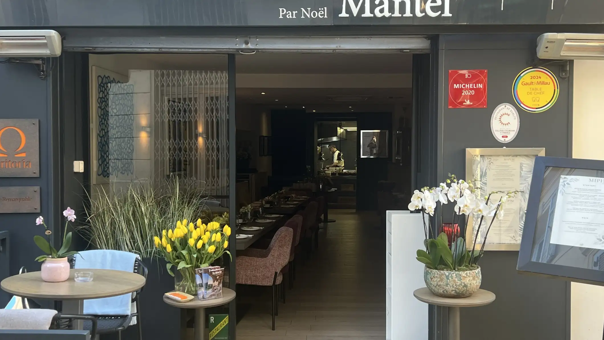 Table 22 par Noël Mantel - Restaurant Cannes à Cannes