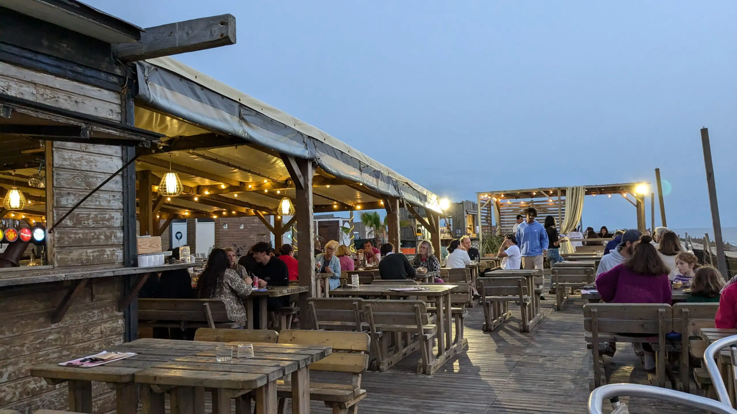 La siesta à Biscarrosse