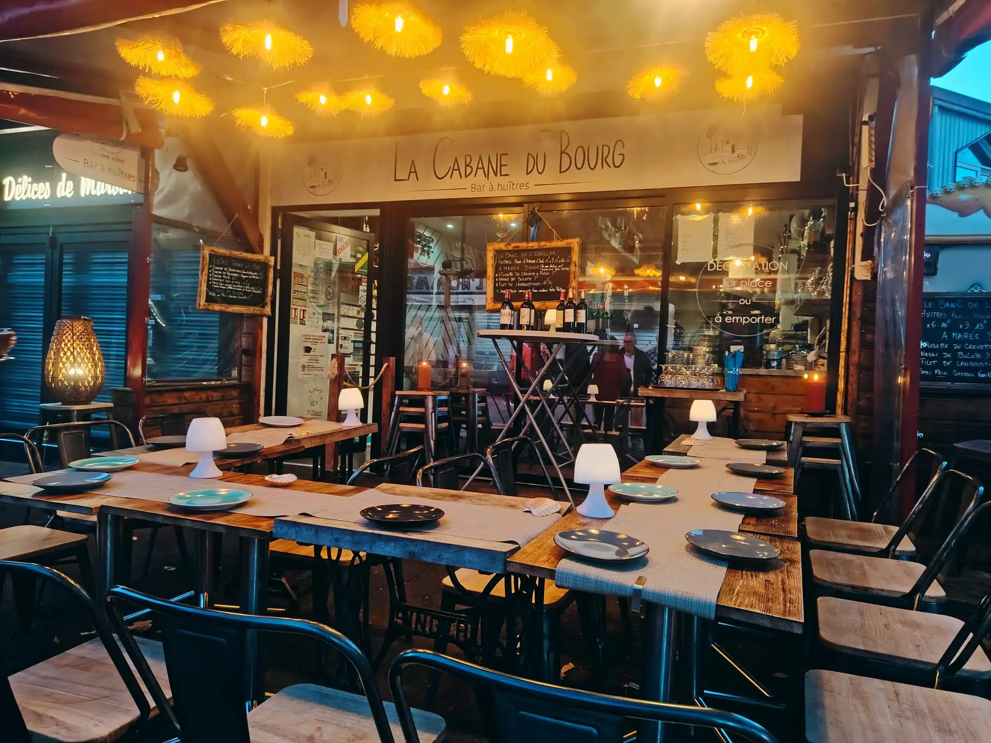 La Cabane Du Bourg - Bar à huîtres à Biscarrosse