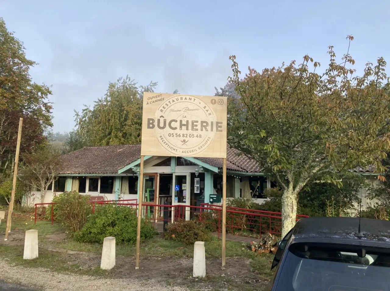 La bûcherie à Lège-Cap-Ferret