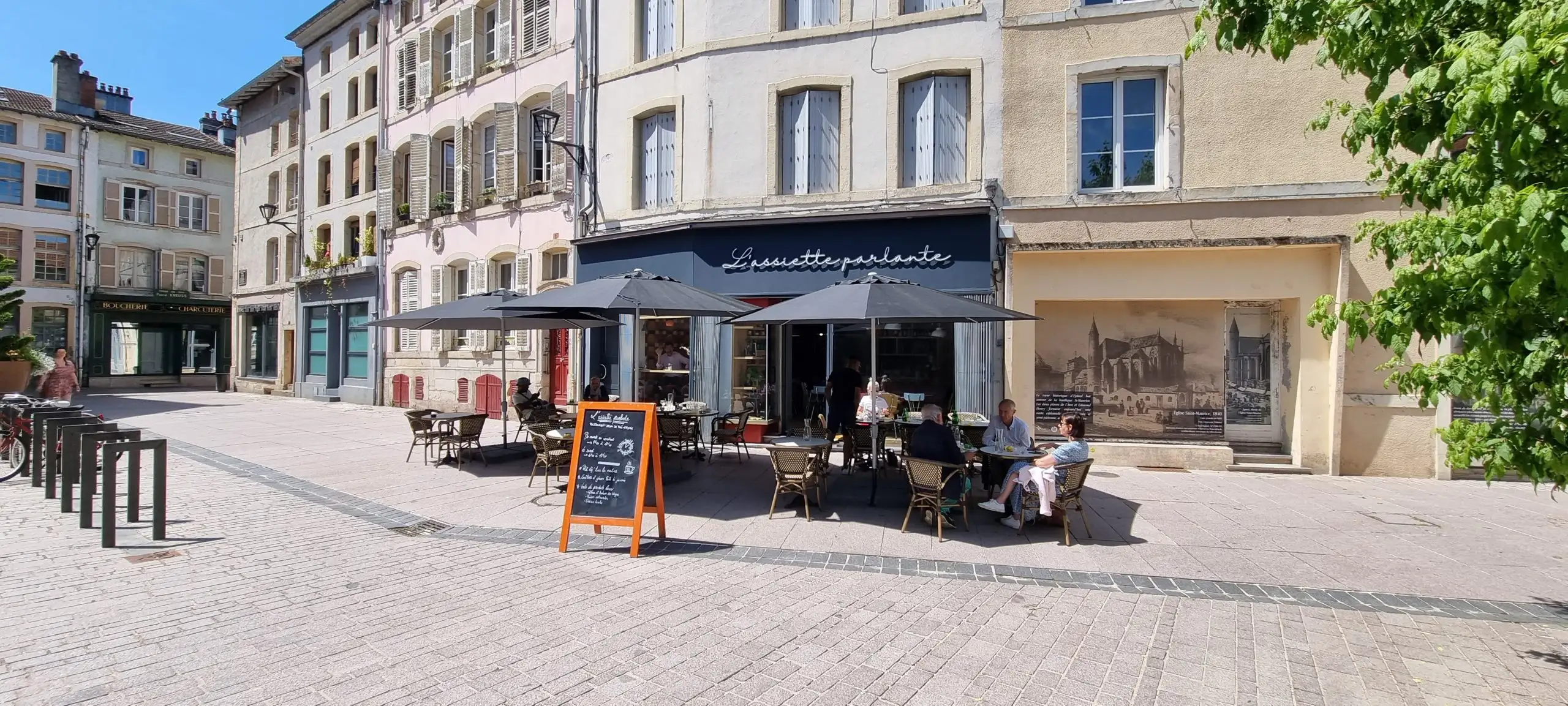 L'assiette parlante à Épinal