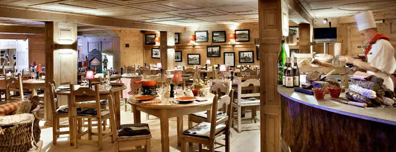 Le Restaurant des Fermes de Marie à Megève