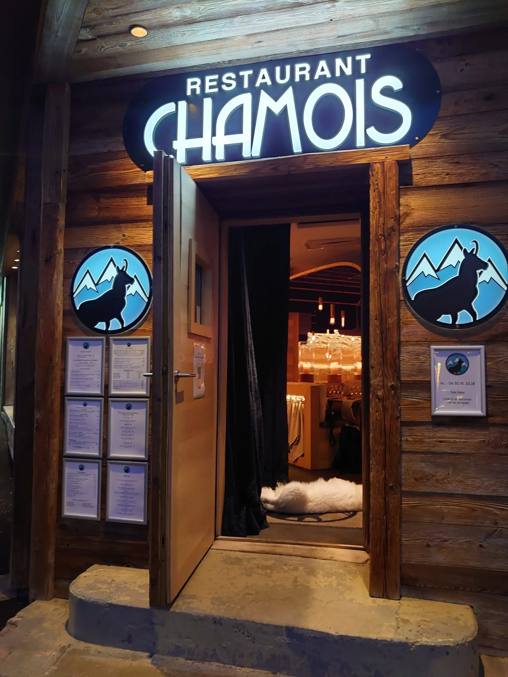 Restaurant Le Chamois à Megève