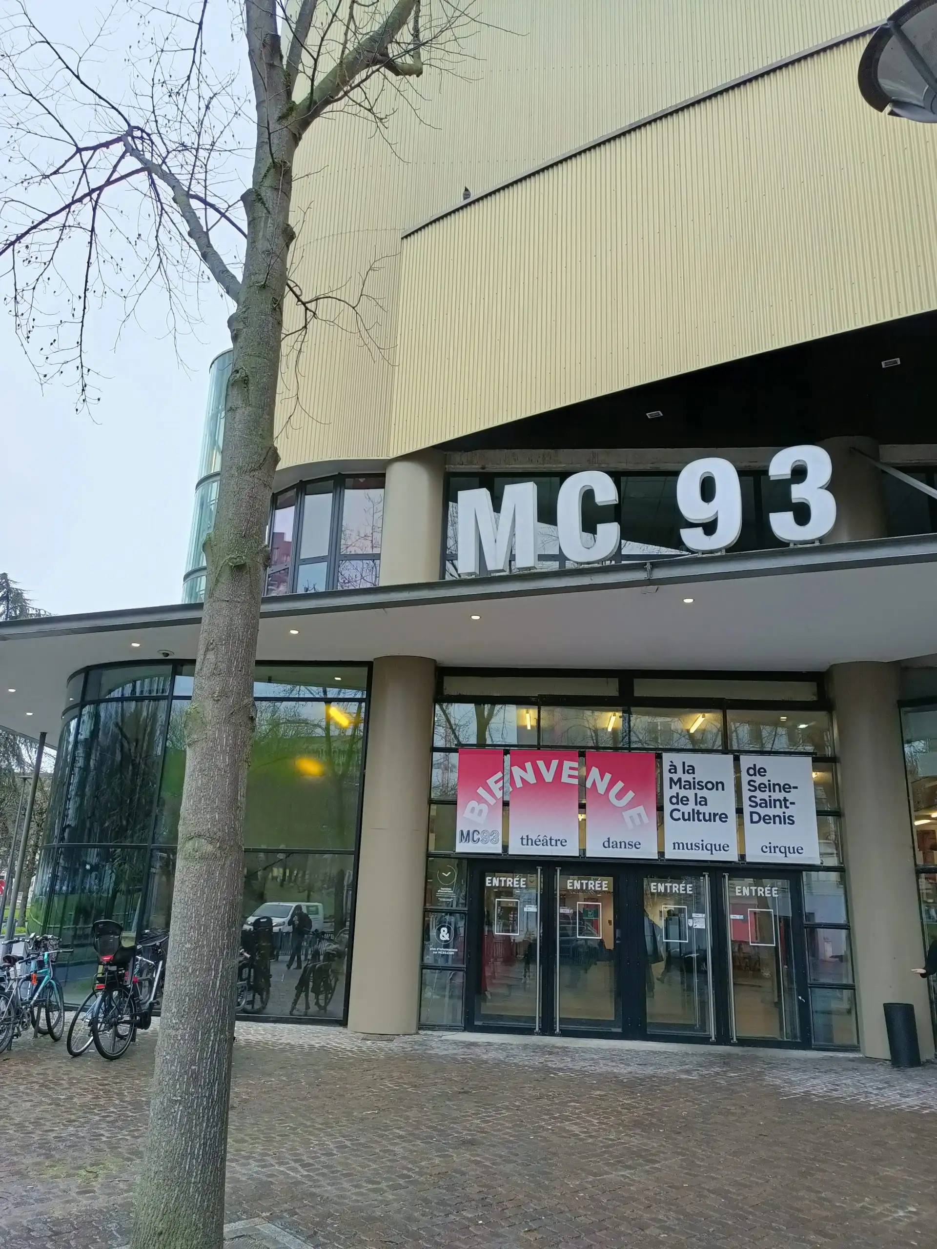 Café-restaurant de la MC93. à Bobigny