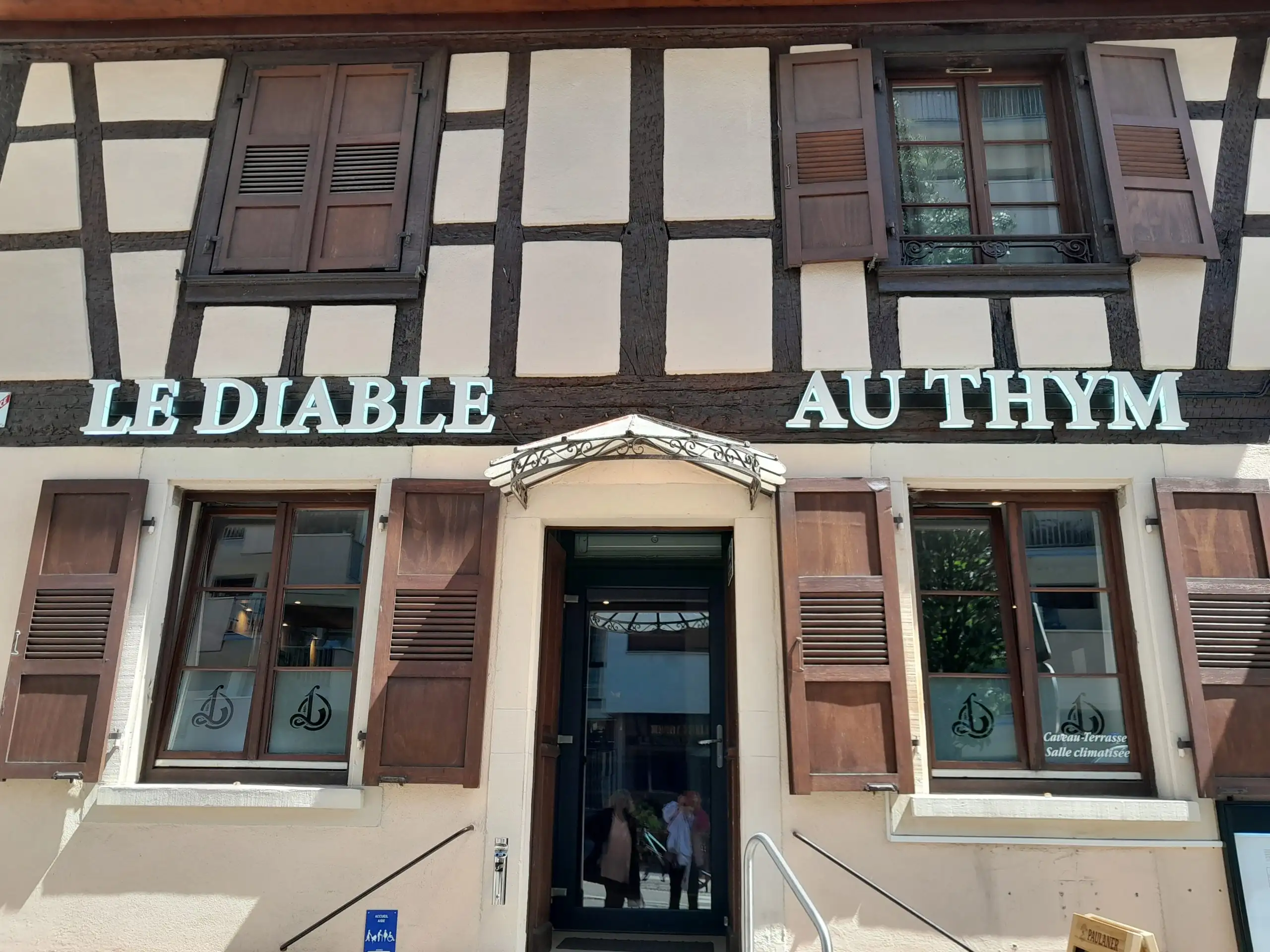 Restaurant le Diable Au Thym à Schiltigheim