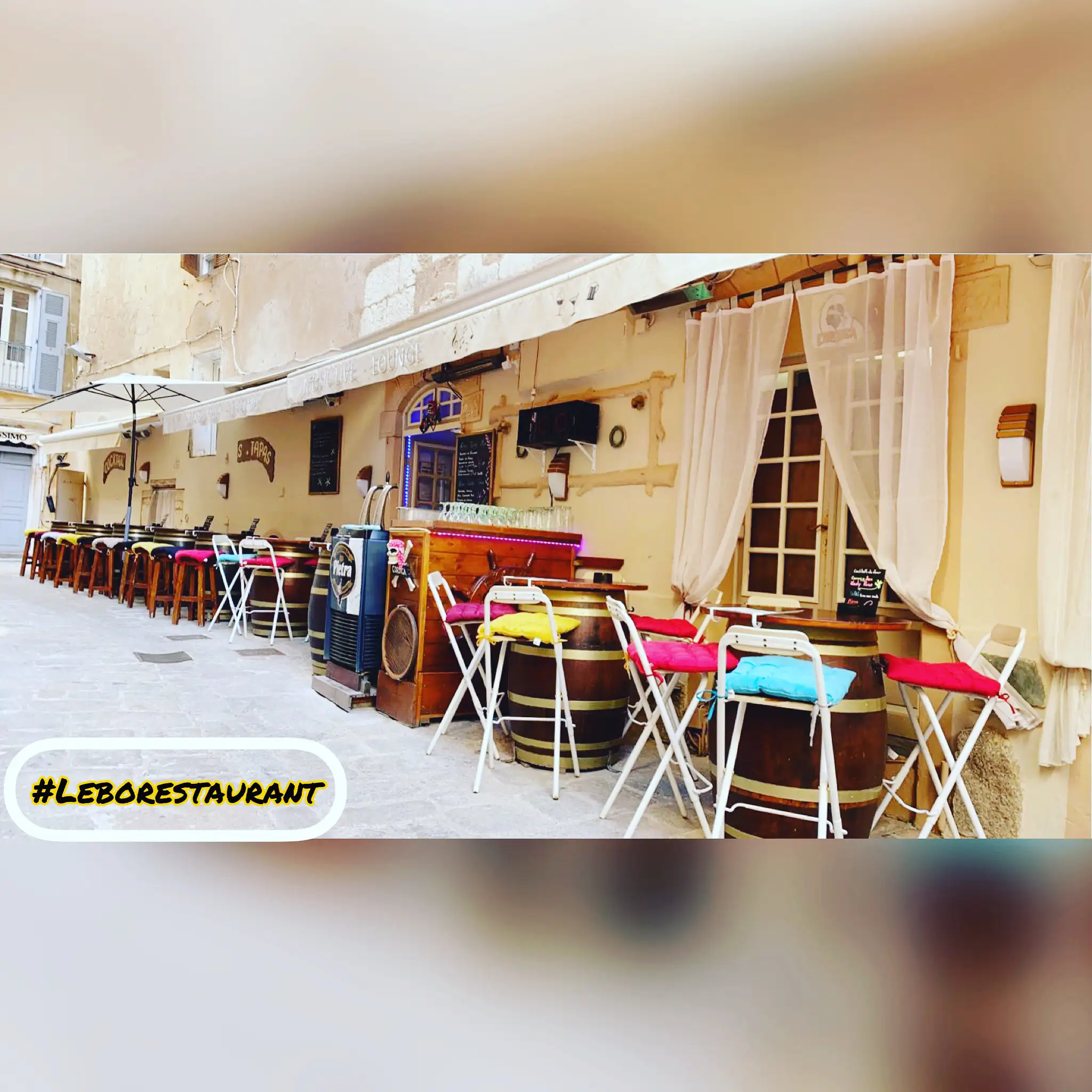 Le Bo Restaurant à Bonifacio