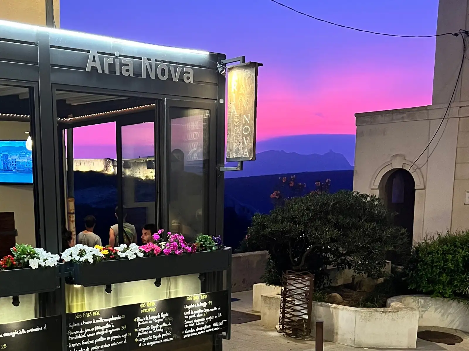 Restaurant Aria Nova à Bonifacio