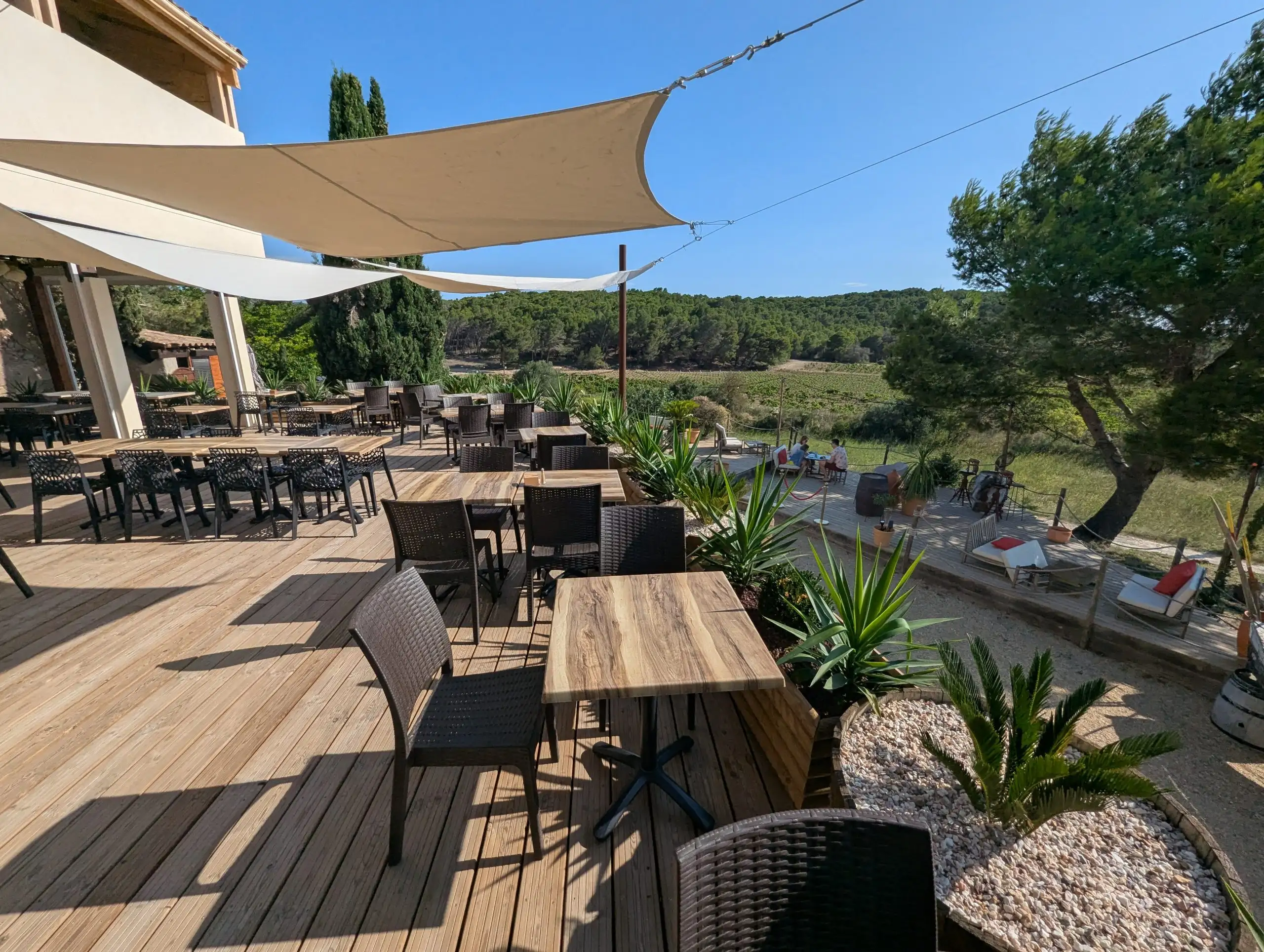 Restaurant Château Le Bouïs à Gruissan