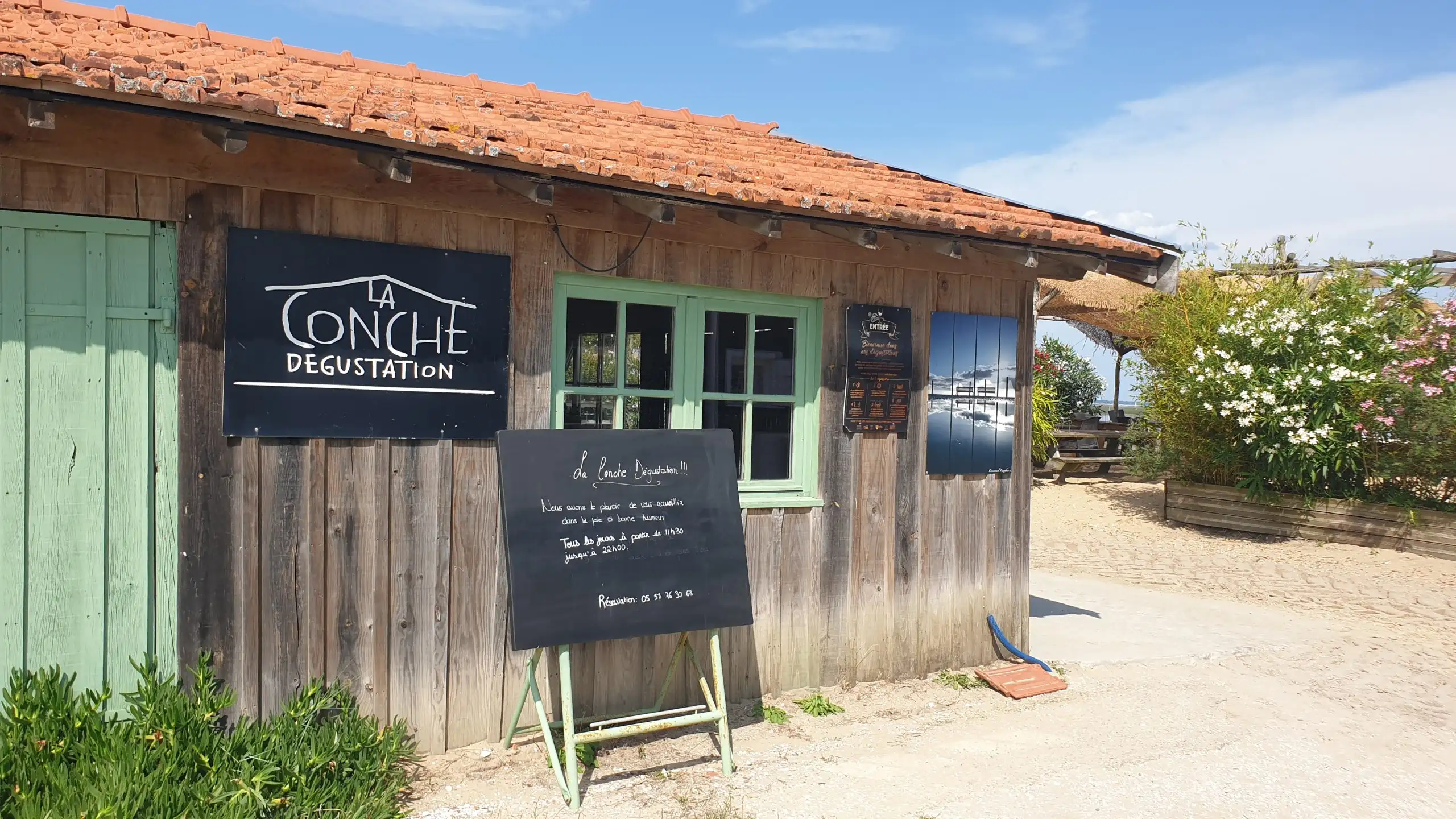 La Conche à Huîtres-Lege Cap Ferret à Lège-Cap-Ferret