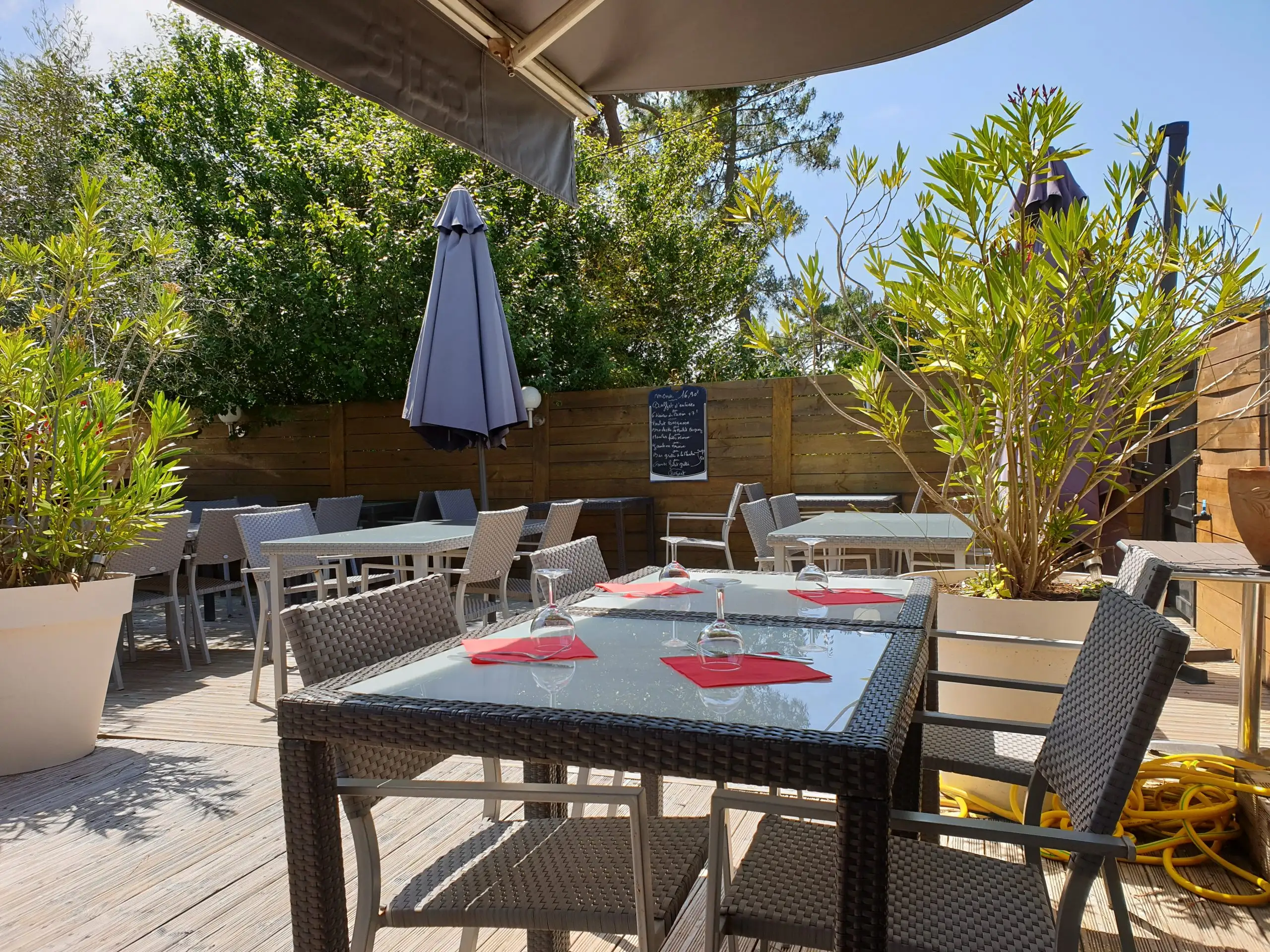 Restaurant côté Ferret à Lège-Cap-Ferret