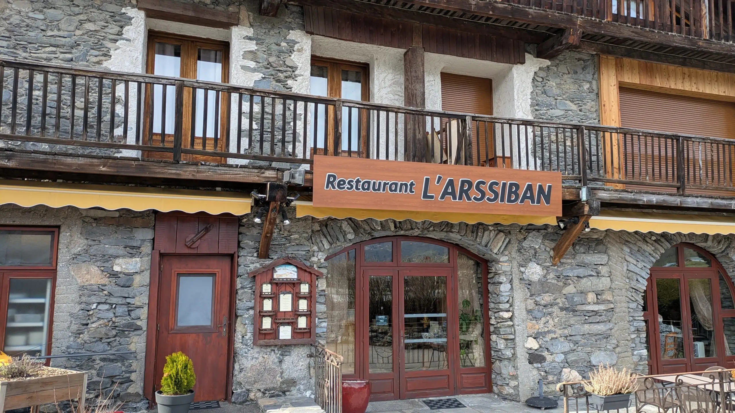 Restaurant L'Arssiban à Bourg-Saint-Maurice