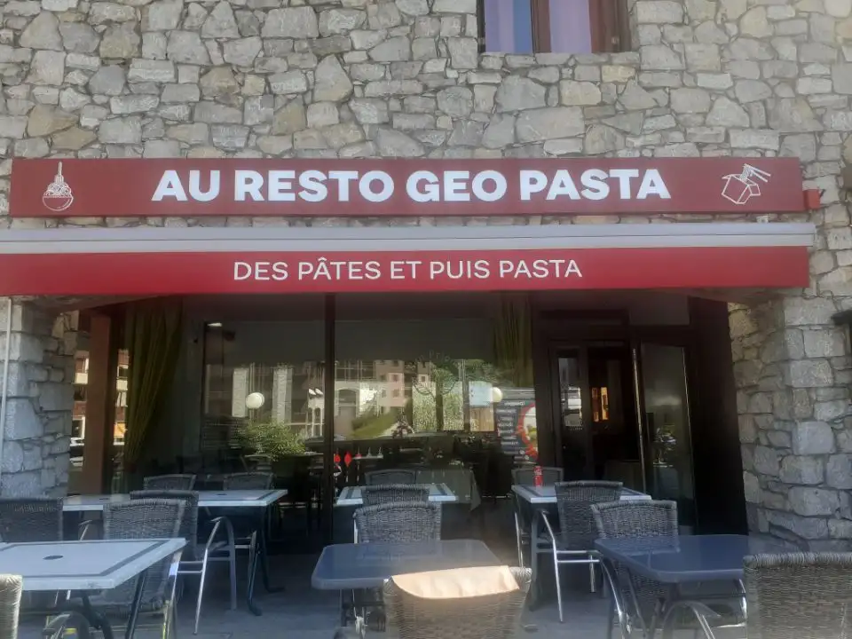 Au Resto Geo Pasta à Bourg-Saint-Maurice