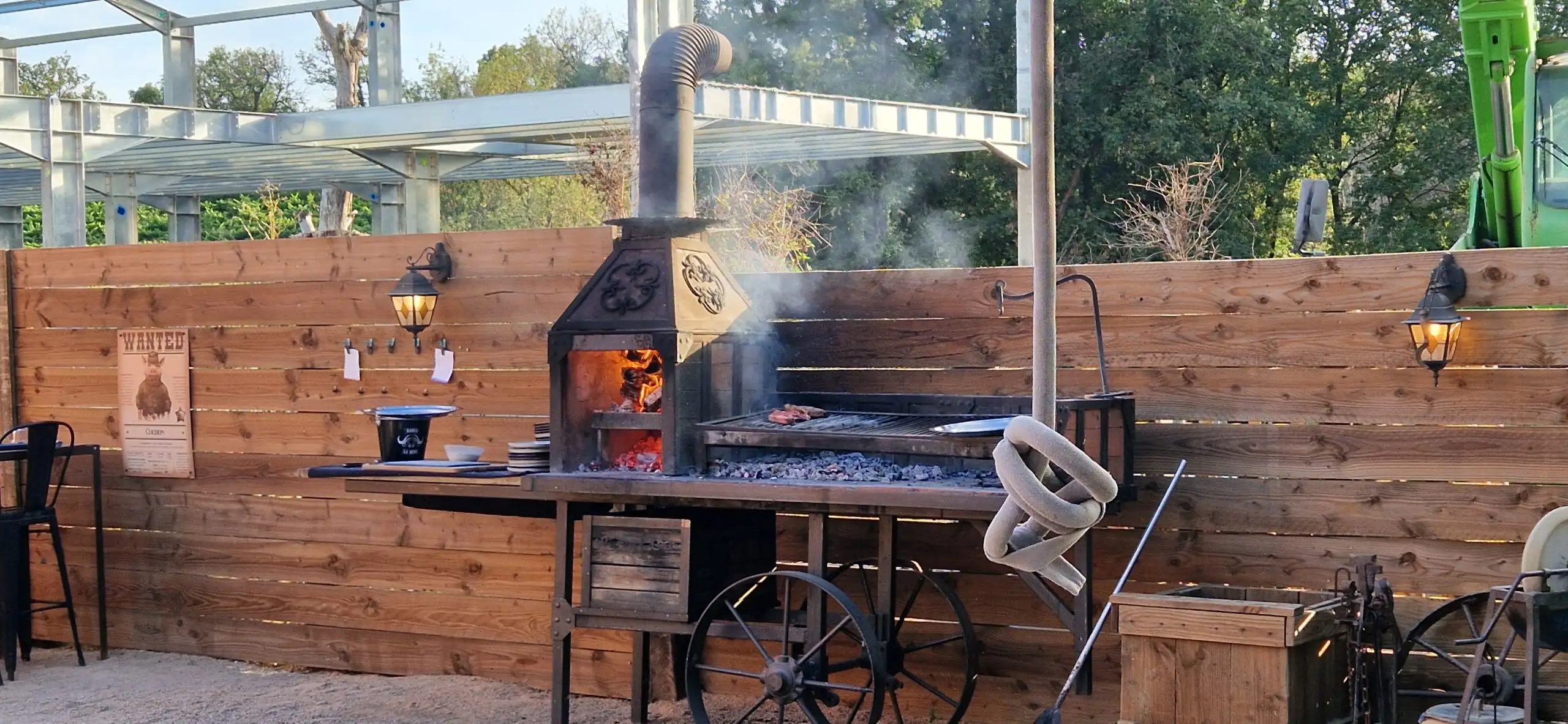 Restaurant du ranch à Grimaud