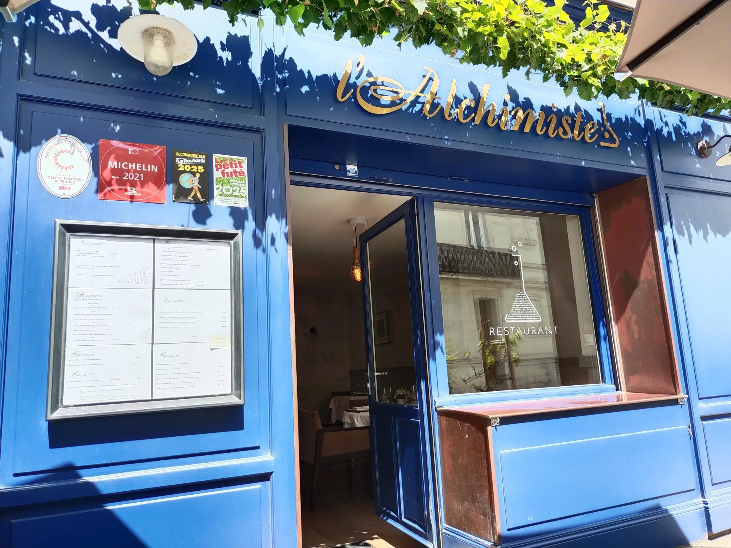 Restaurant L'Alchimiste à Saumur
