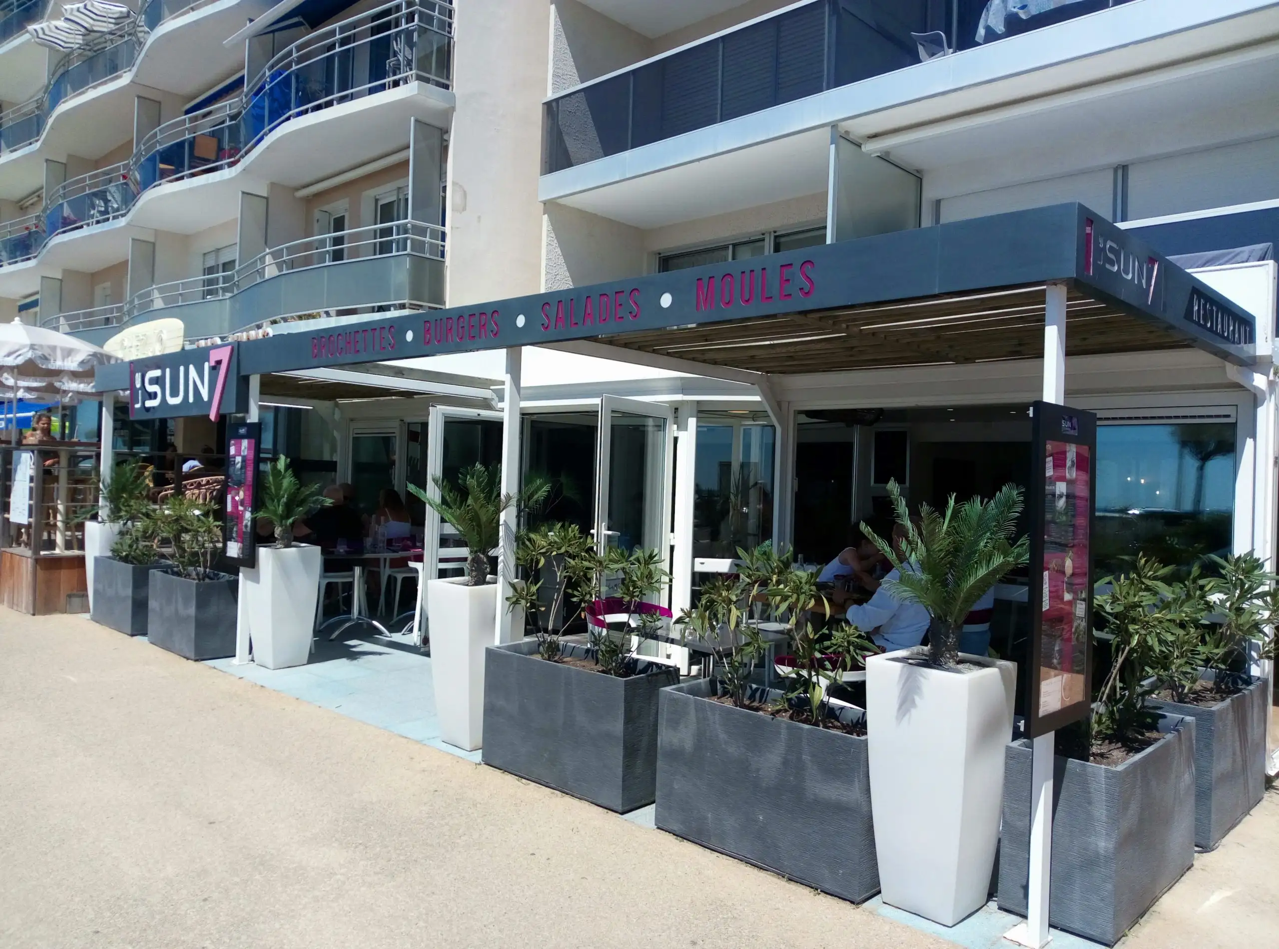 Le Sun 7 restaurant à Saint-Jean-de-Monts