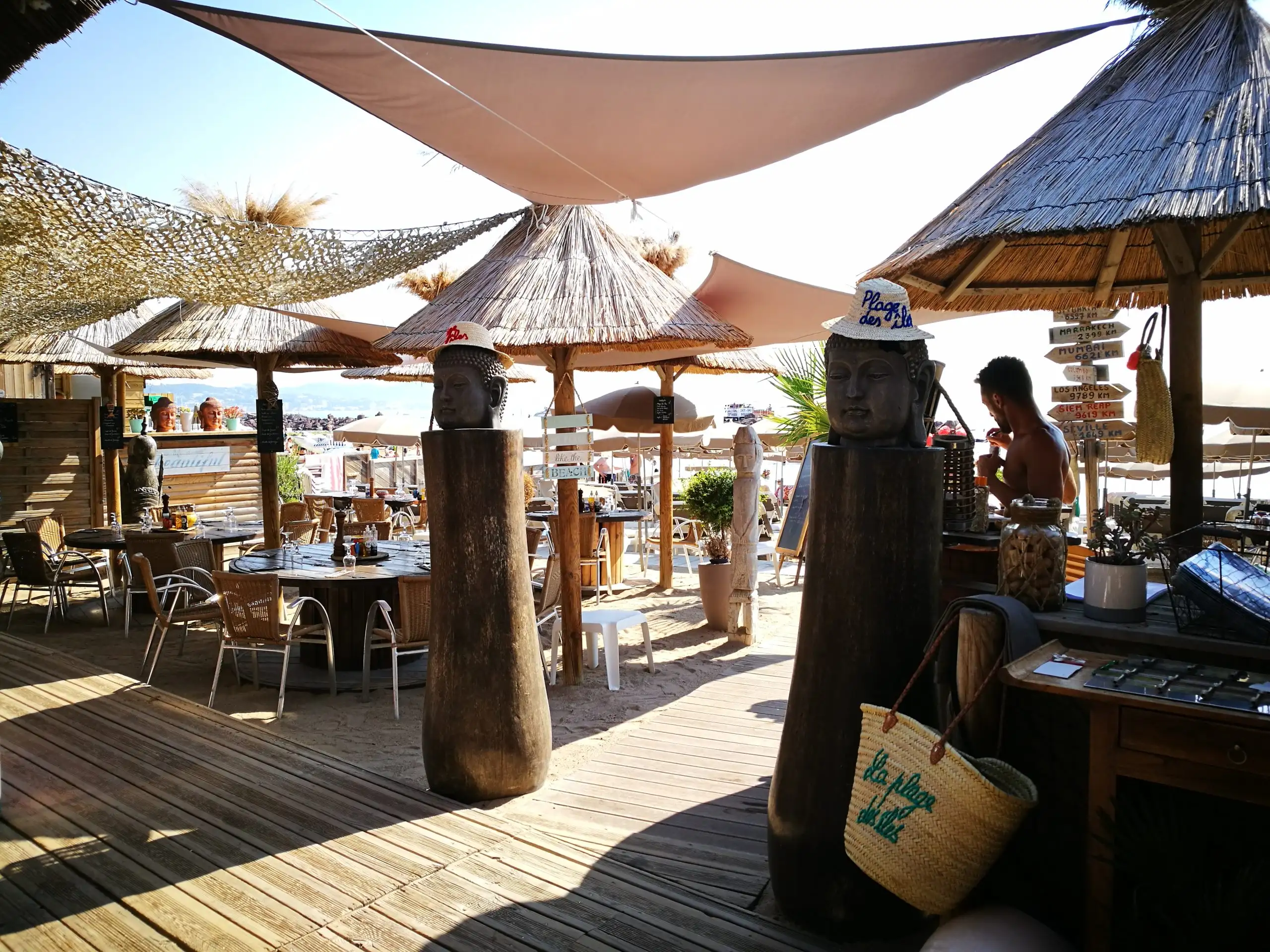 Plage des Îles - Restaurant Mandelieu-la-Napoule à Mandelieu-la-Napoule