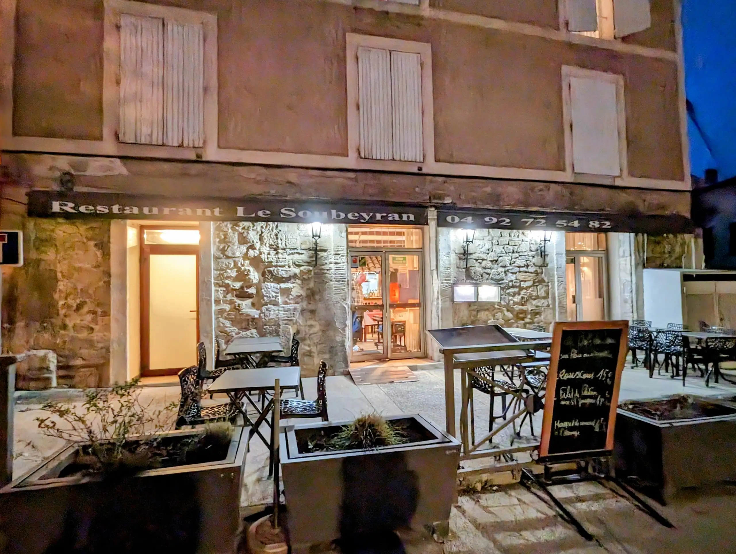 Restaurant Le Soubeyran à Manosque