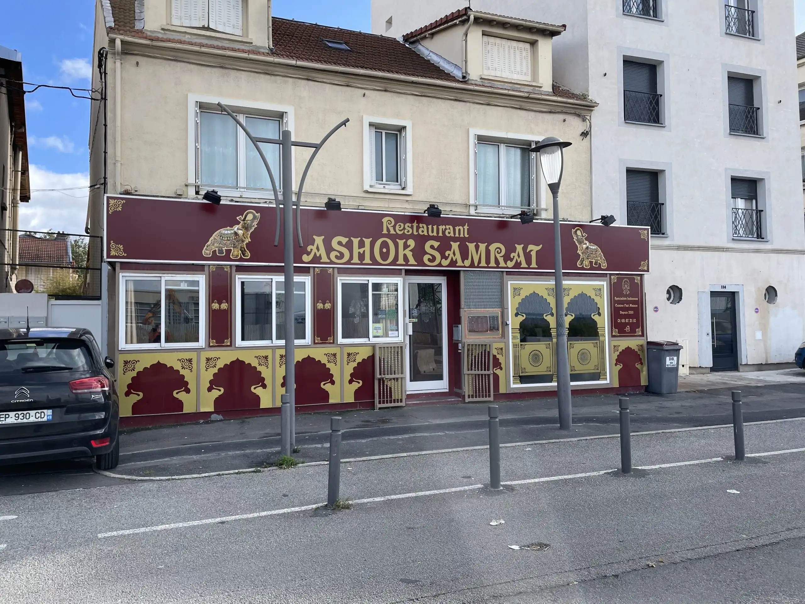 Ashok Samrat à Le Blanc-Mesnil