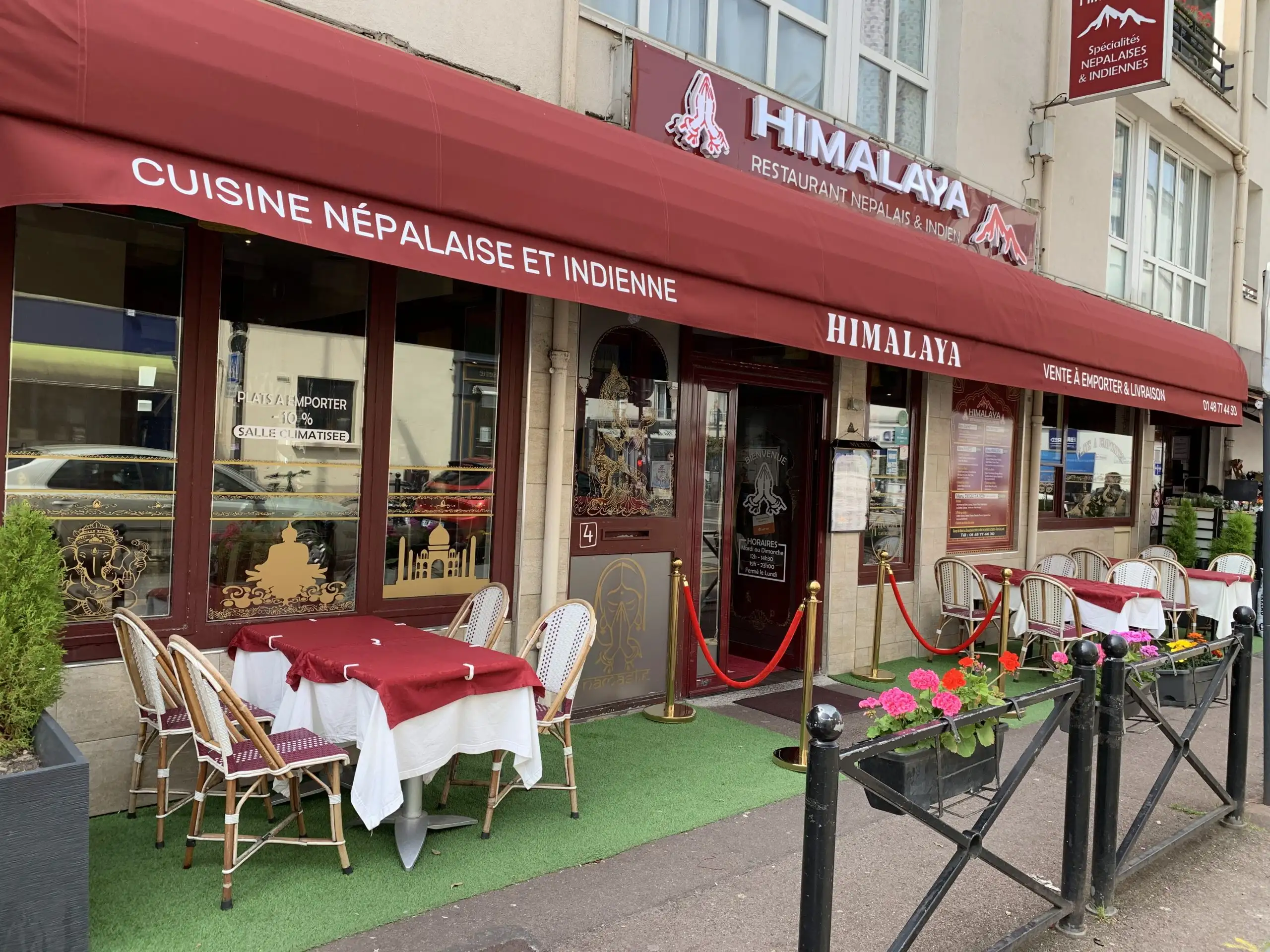 Restaurant Himalaya à Fontenay-sous-Bois