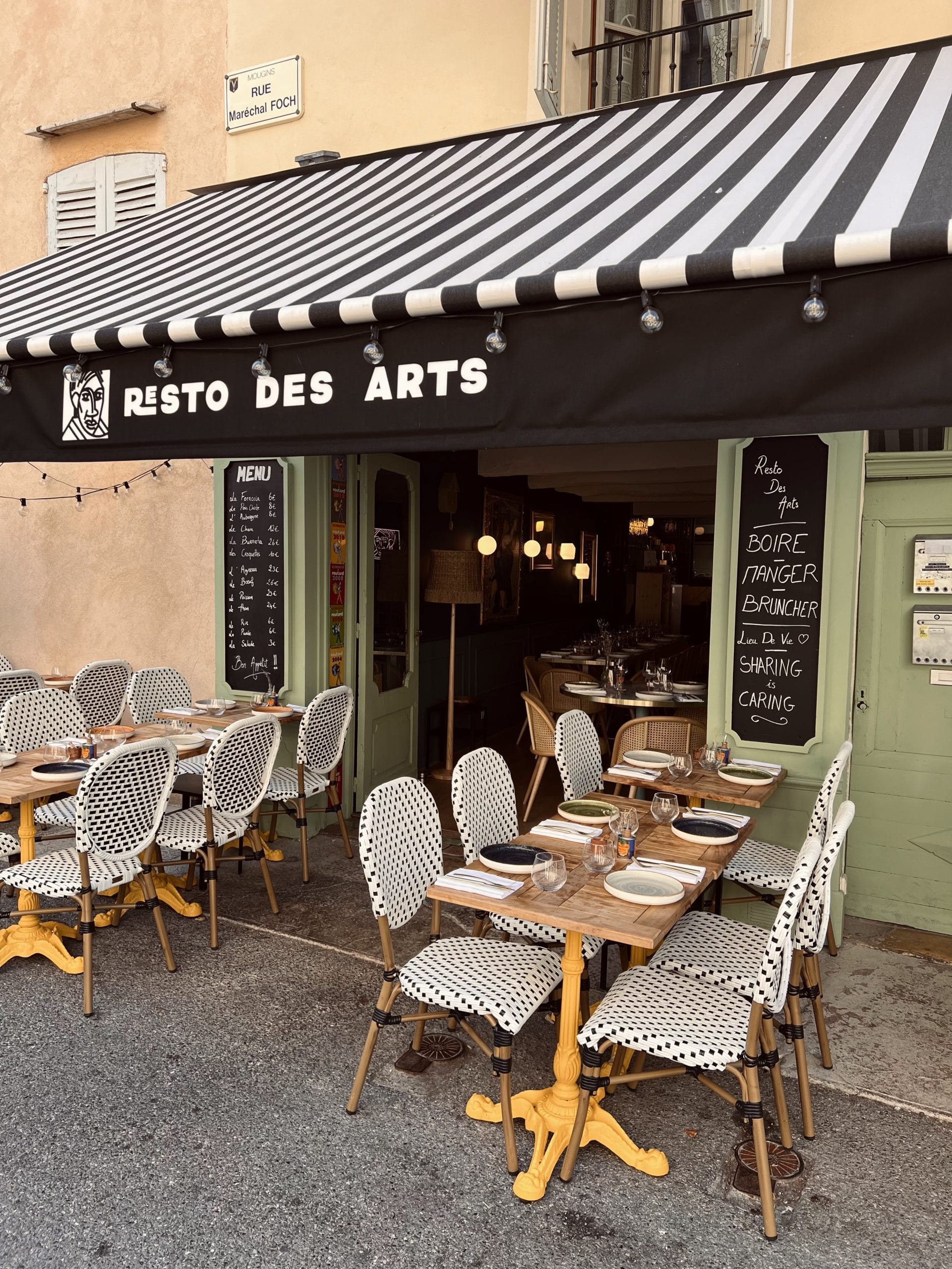 Resto des Arts à Mougins